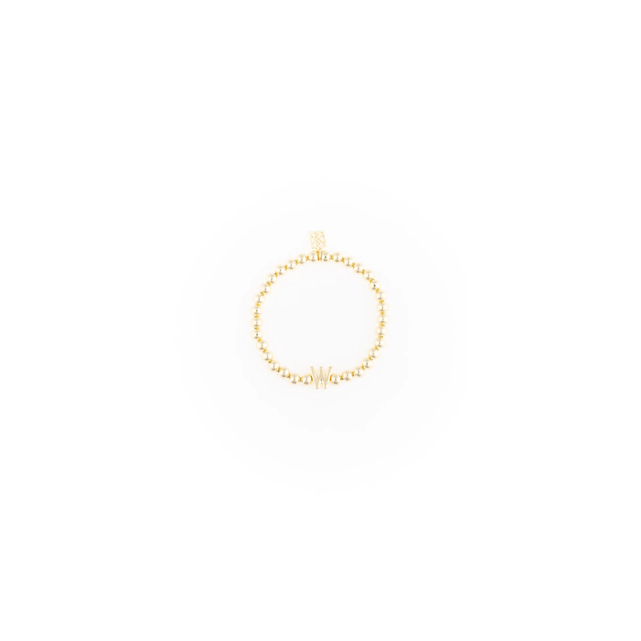 Michelle McDowell Meredith Initial Bracelet -W