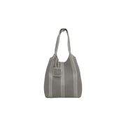 Ilse Jacobsen Knitted Bag -Milk Creme w/ Black