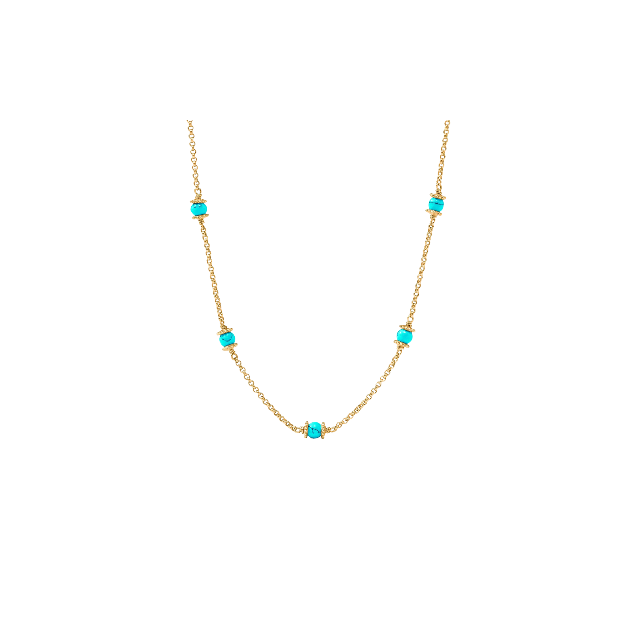 Hydra Delicate Station Necklace