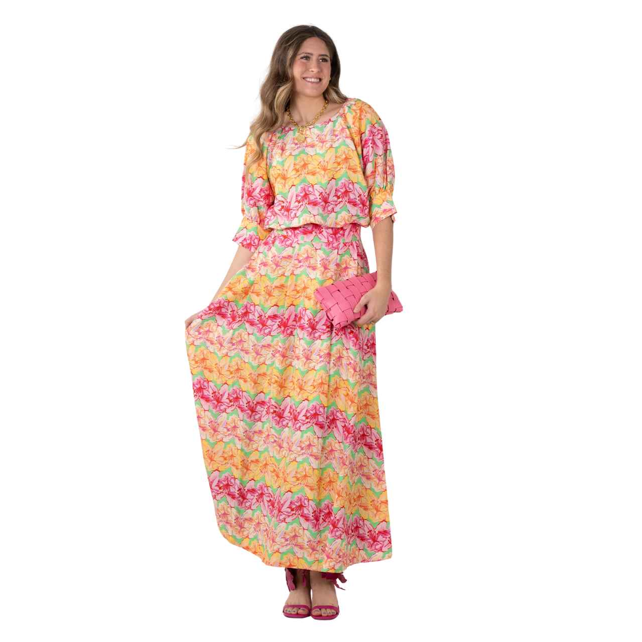 Emily McCarthy Milly Skirt -Azalea