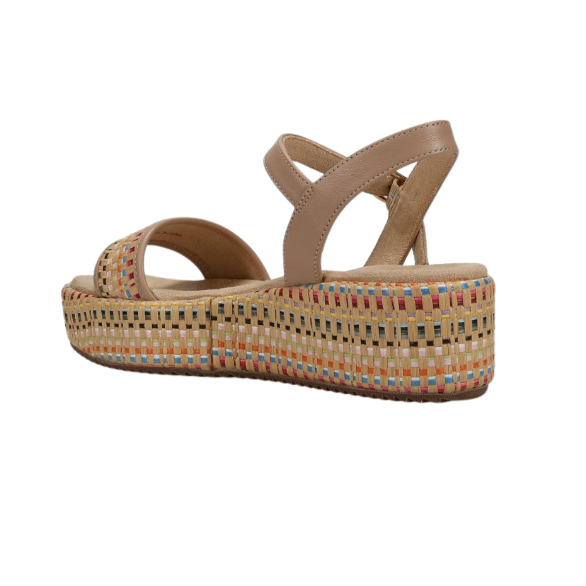 Vaneli Walda Platform Sandal -Nude/Natural