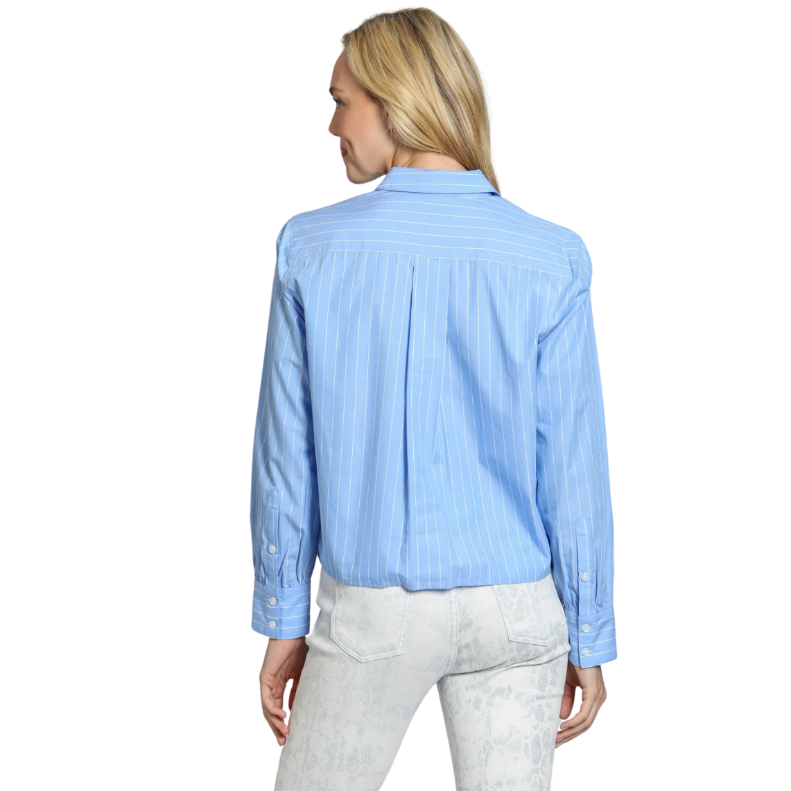 APNY Cropped Stripe Shirt