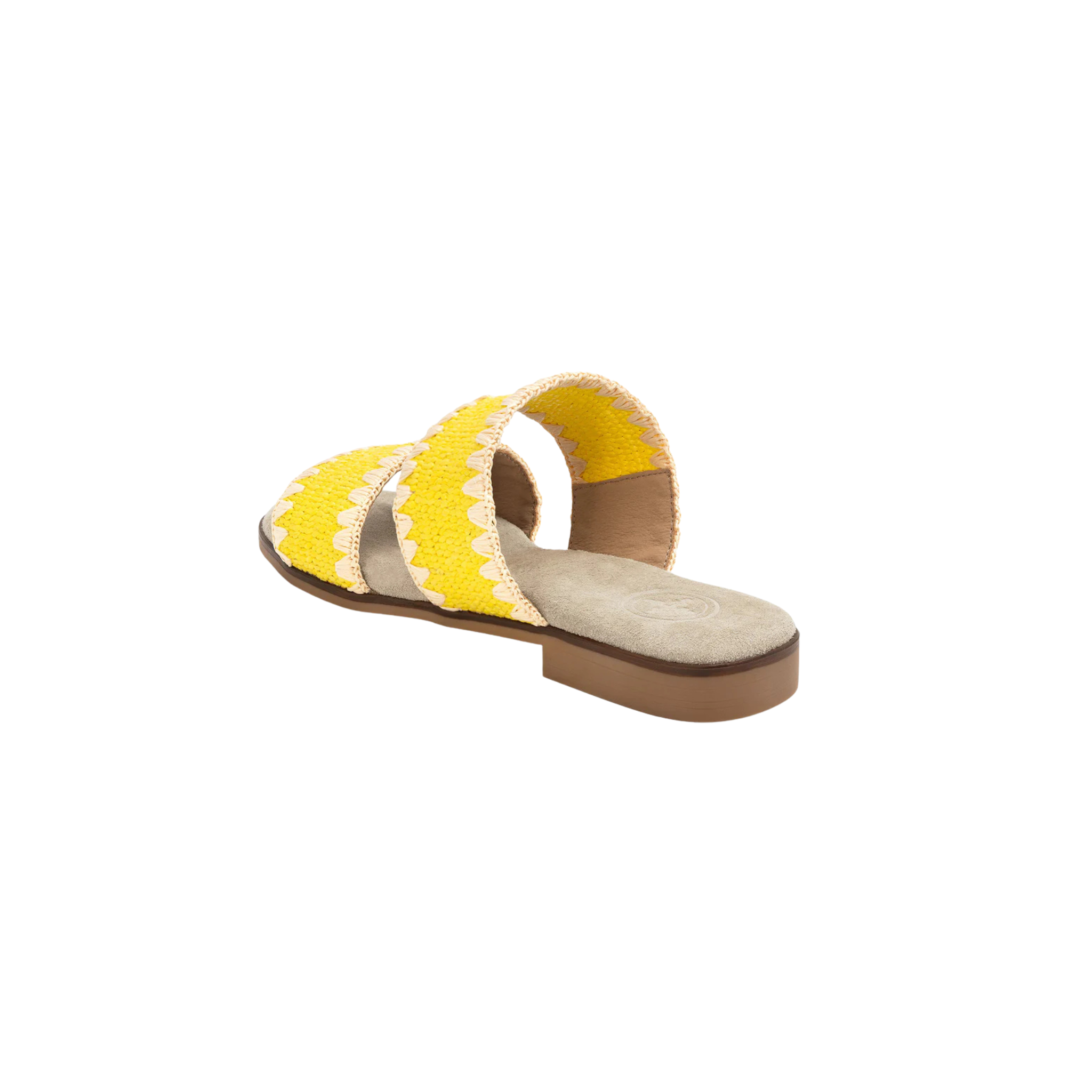 Majorca Sandal-Yellow Jute
