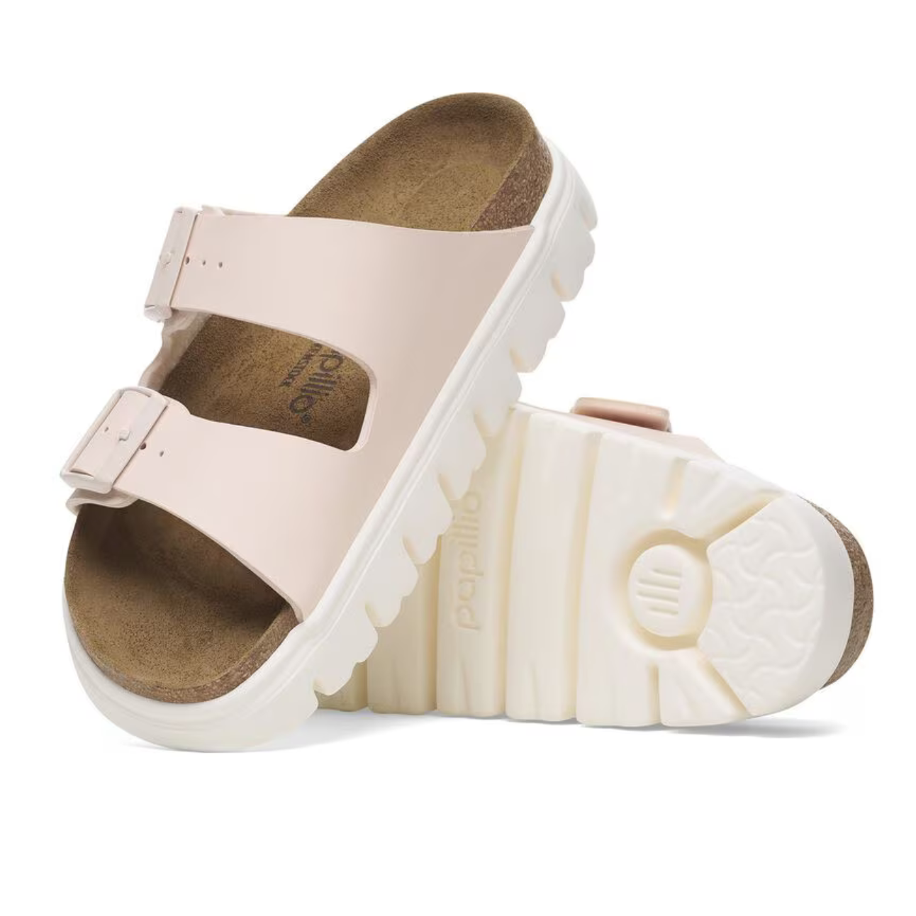Birkenstock Arizona Chunky Sandal -Light Rose (narrow)