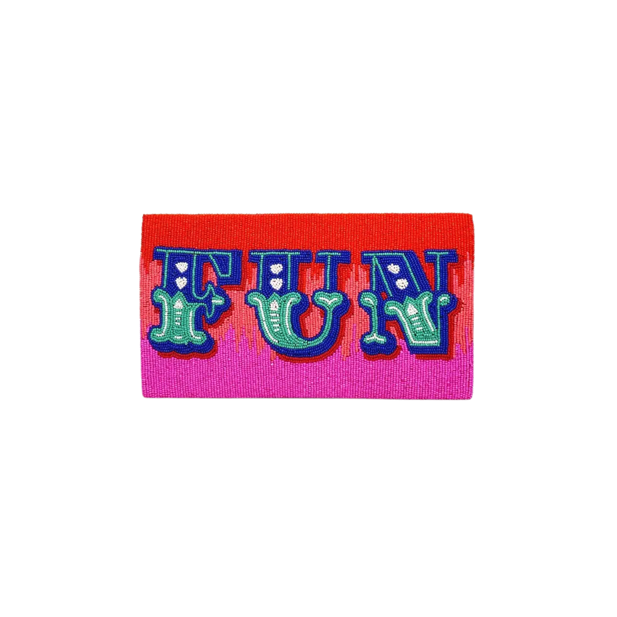 A Beaded Bag Fun Clutch