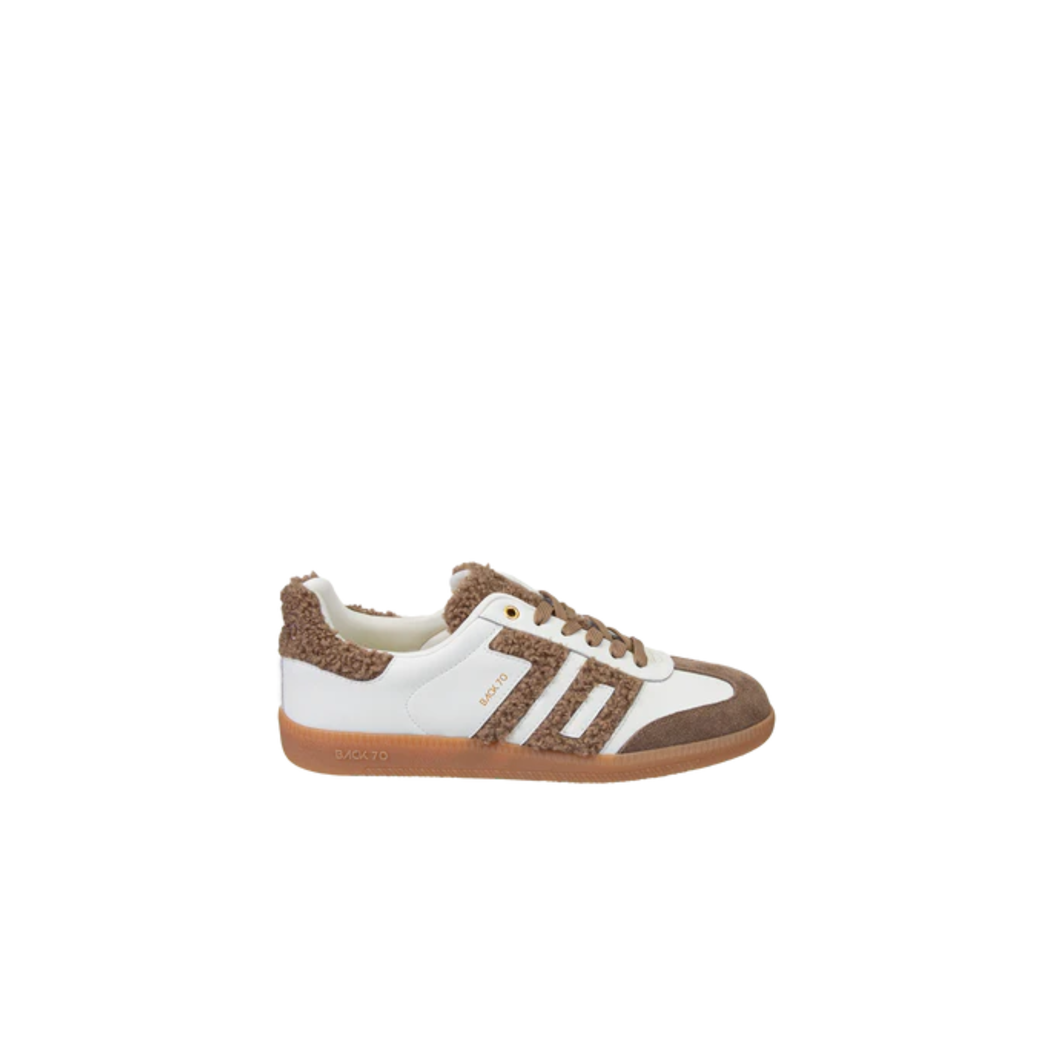 Cloud Sneaker-White/Brown