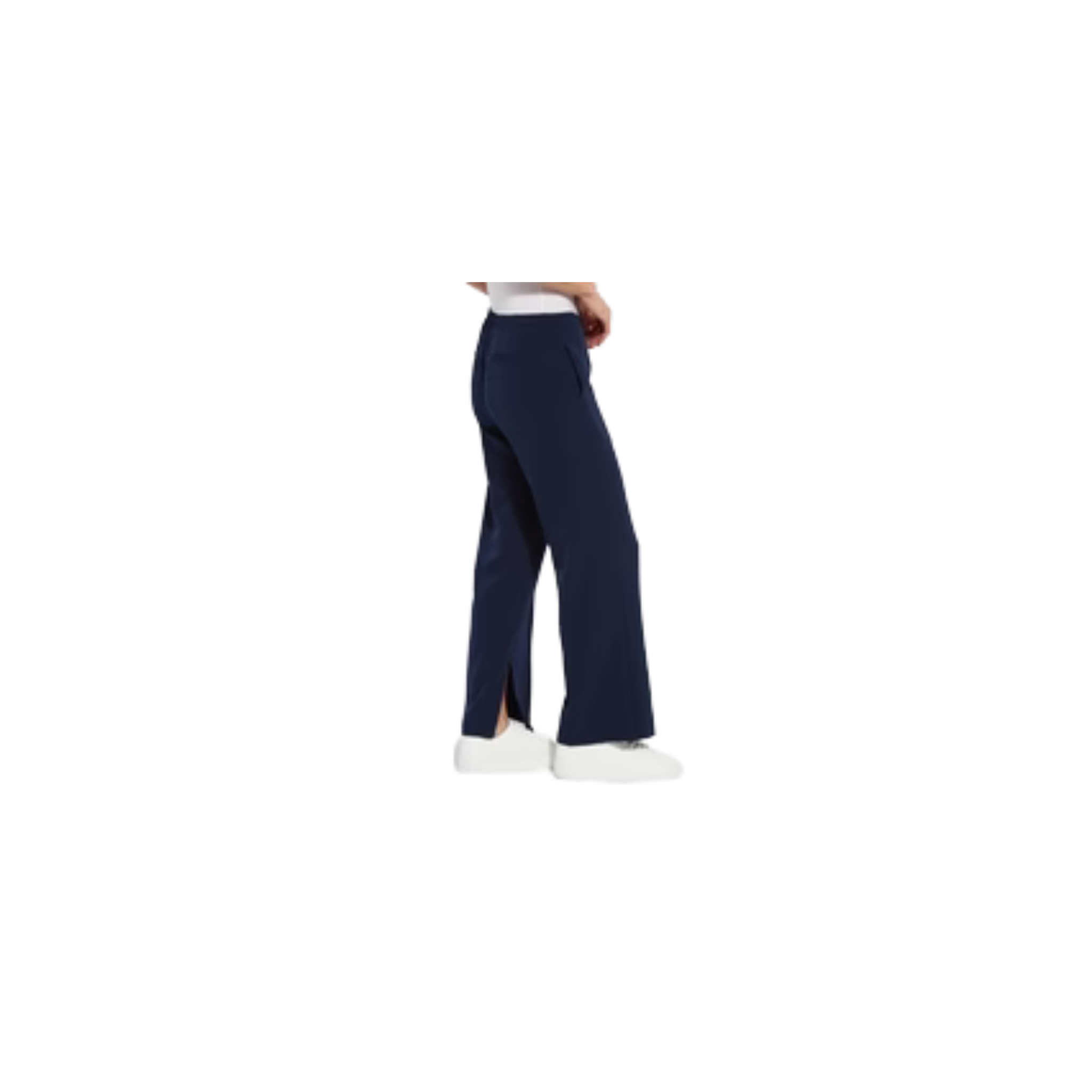 Genevieve Drawstring Trouser-True Navy