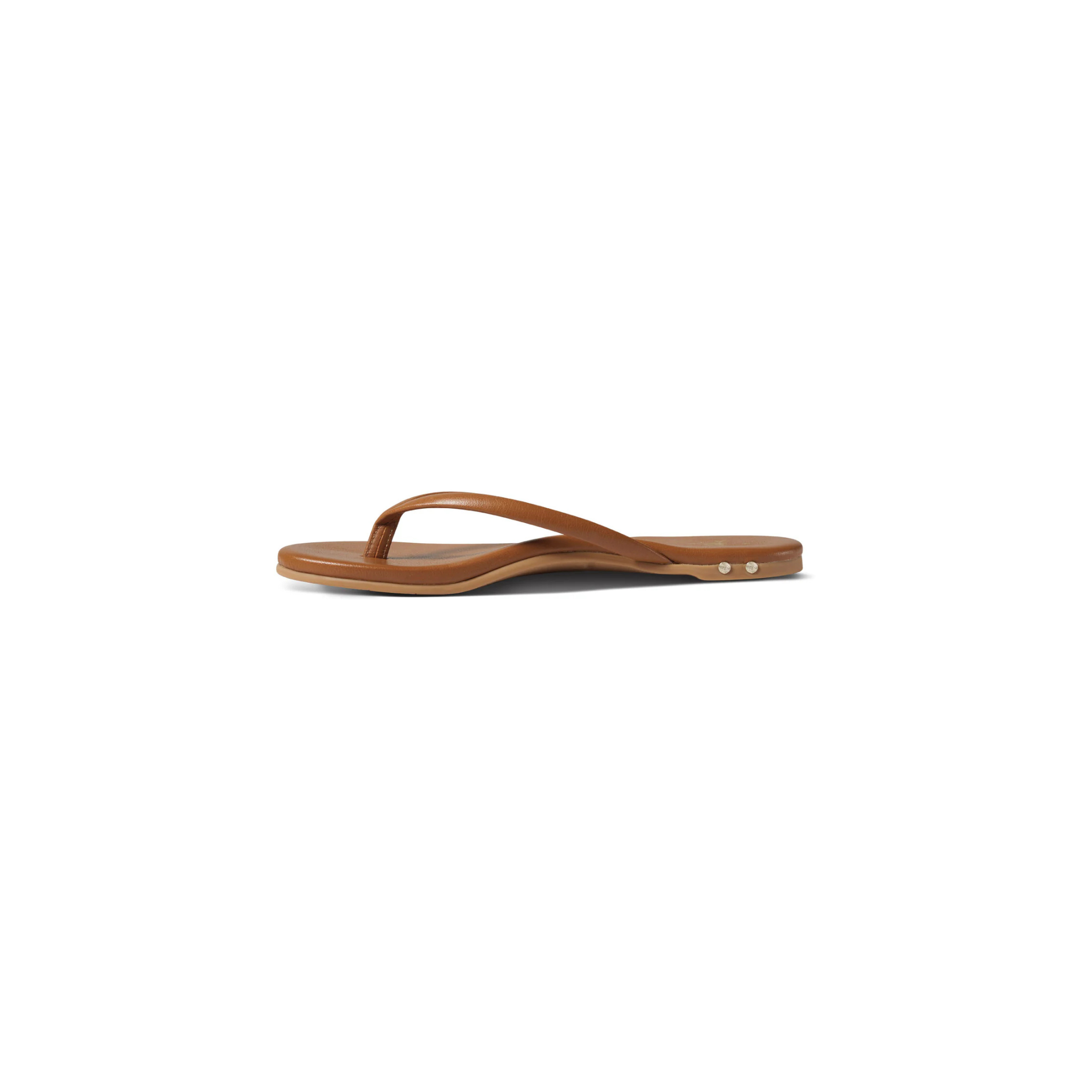 Sunbeam Leather Flip Flop Sandal -Tan