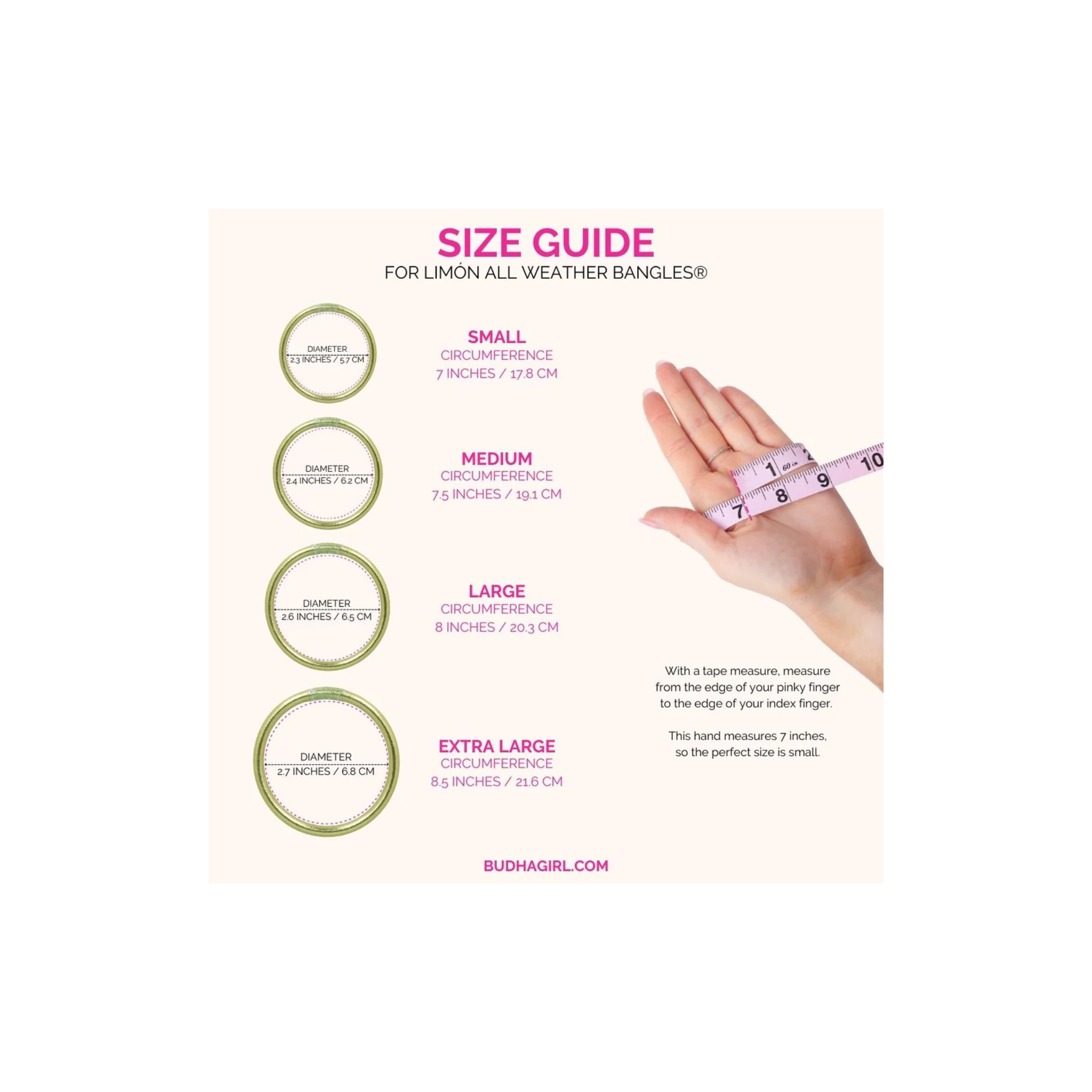 Budhagirl Limon All Weather Bangle (Set of 6) Small
