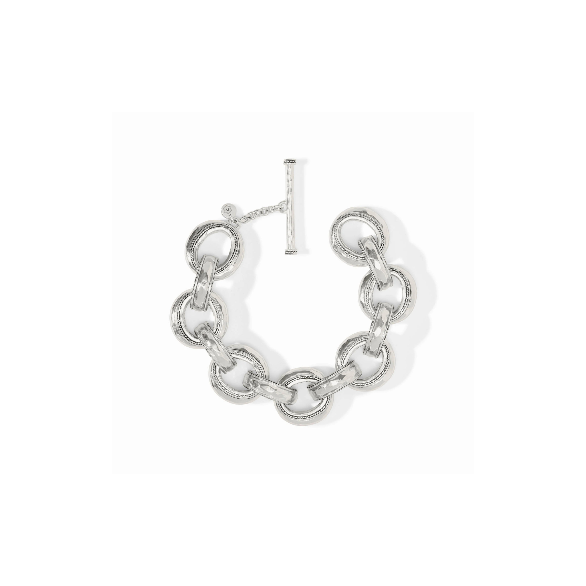 Cannes Demi Link Bracelet- Silver