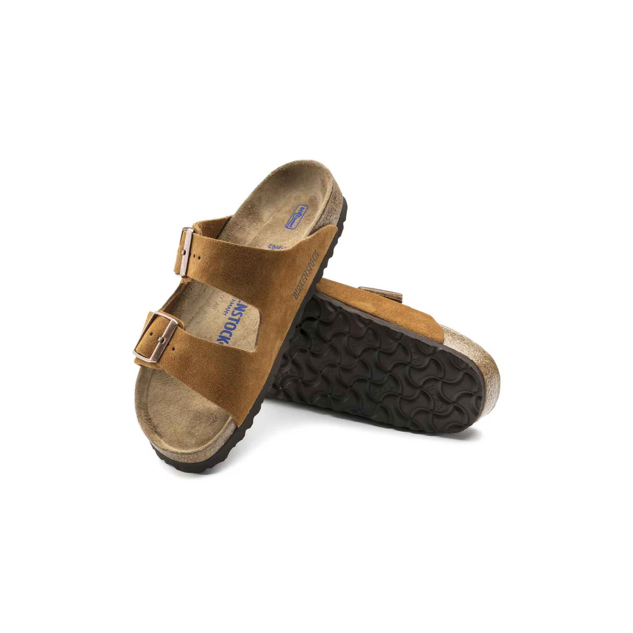 Arizona Soft Footbed Suede Leather-Mink