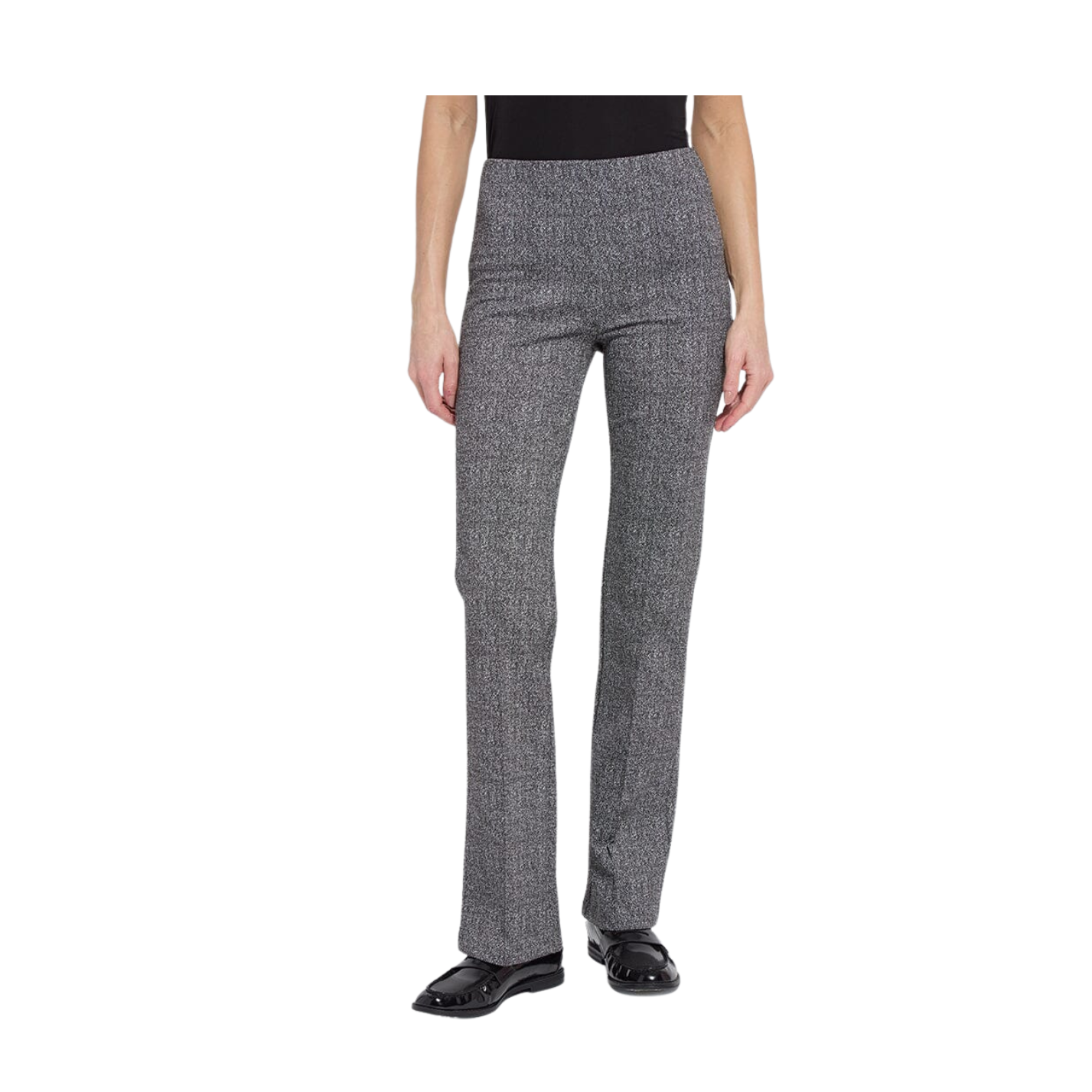 Lysse Elysse Wide Leg Pant -Smokey Salt and Pepper