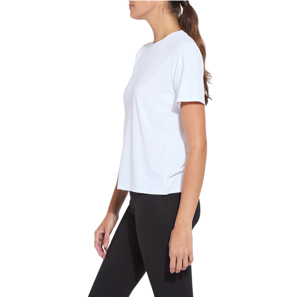 Lysse Perfect Box-Cut Tee -White
