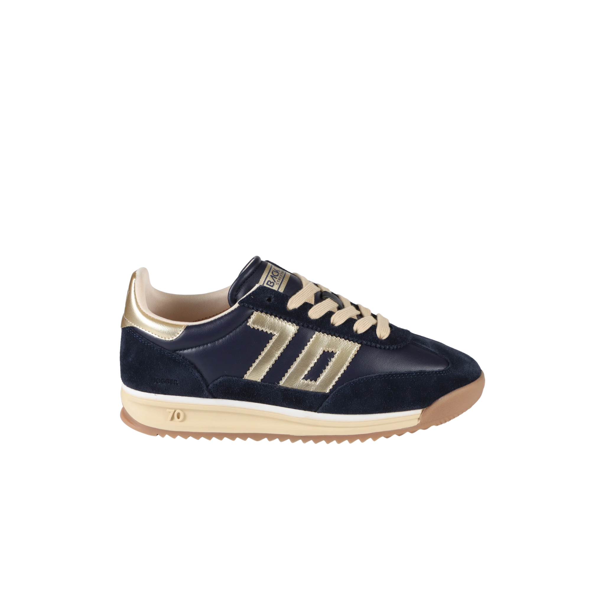 Jogger N Sneaker-Navy/Gold