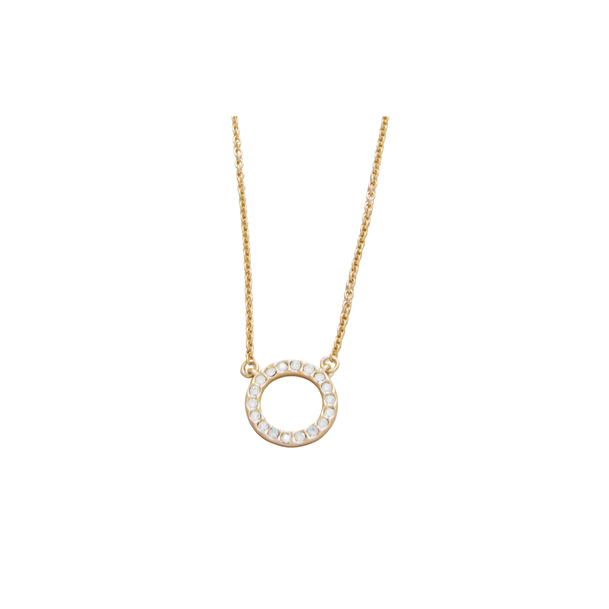 SLV Necklace 18" Thankful/Ring -Gold