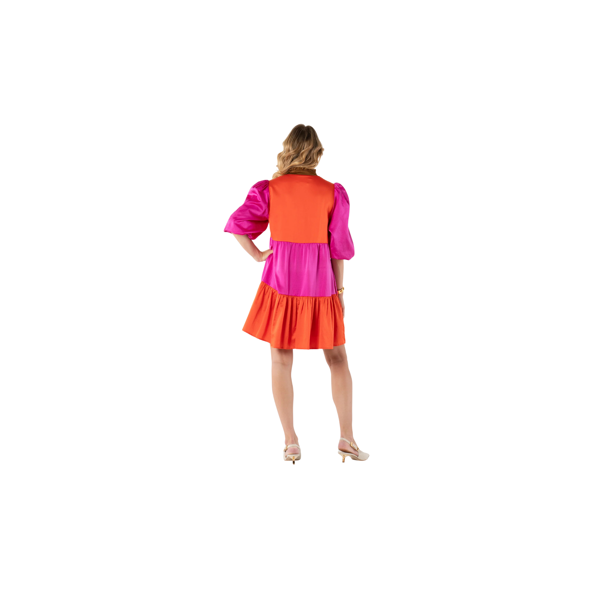 Sadie Dress -Venetian Colorblock