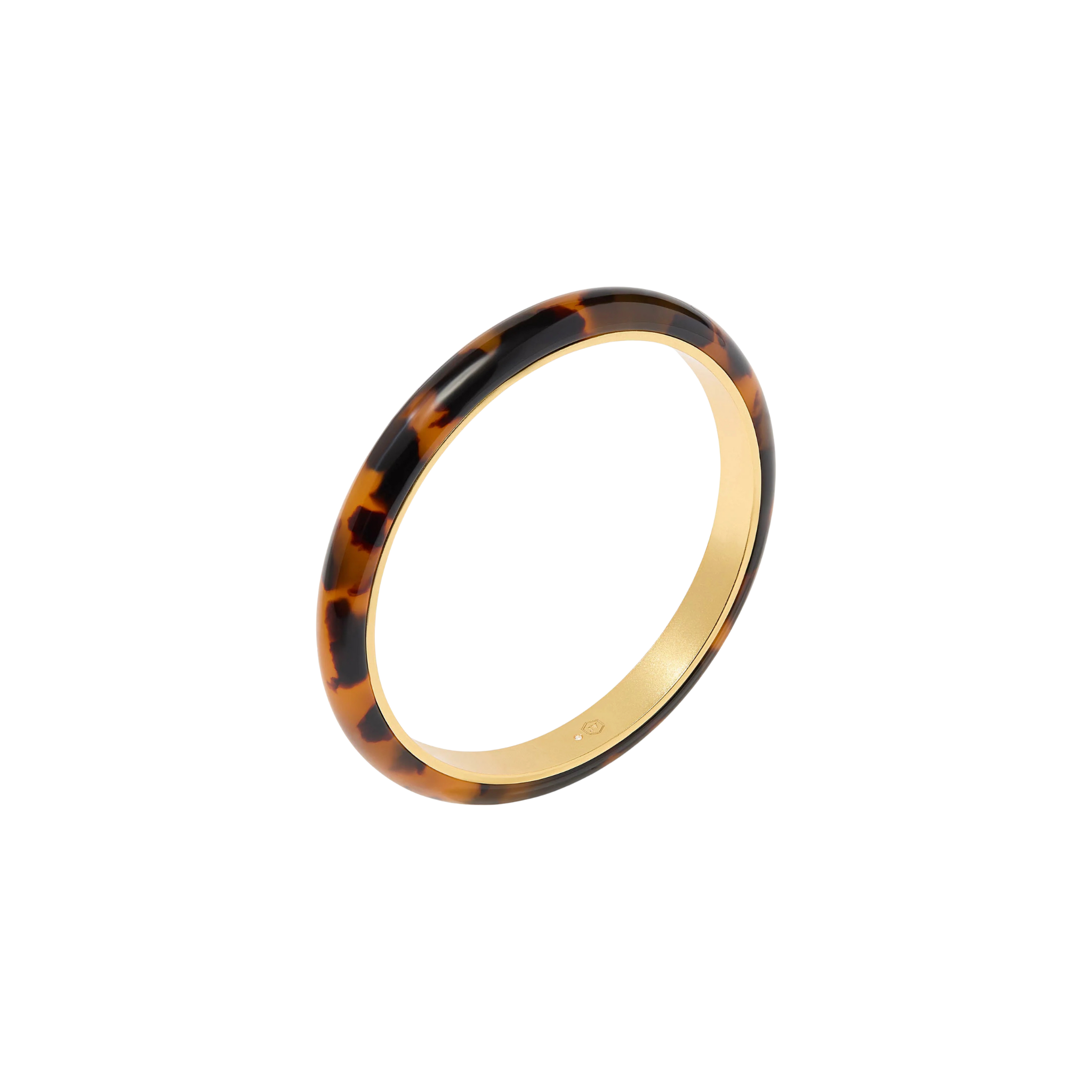 Madison Statement Bangle-Tortoiseshell (Med)
