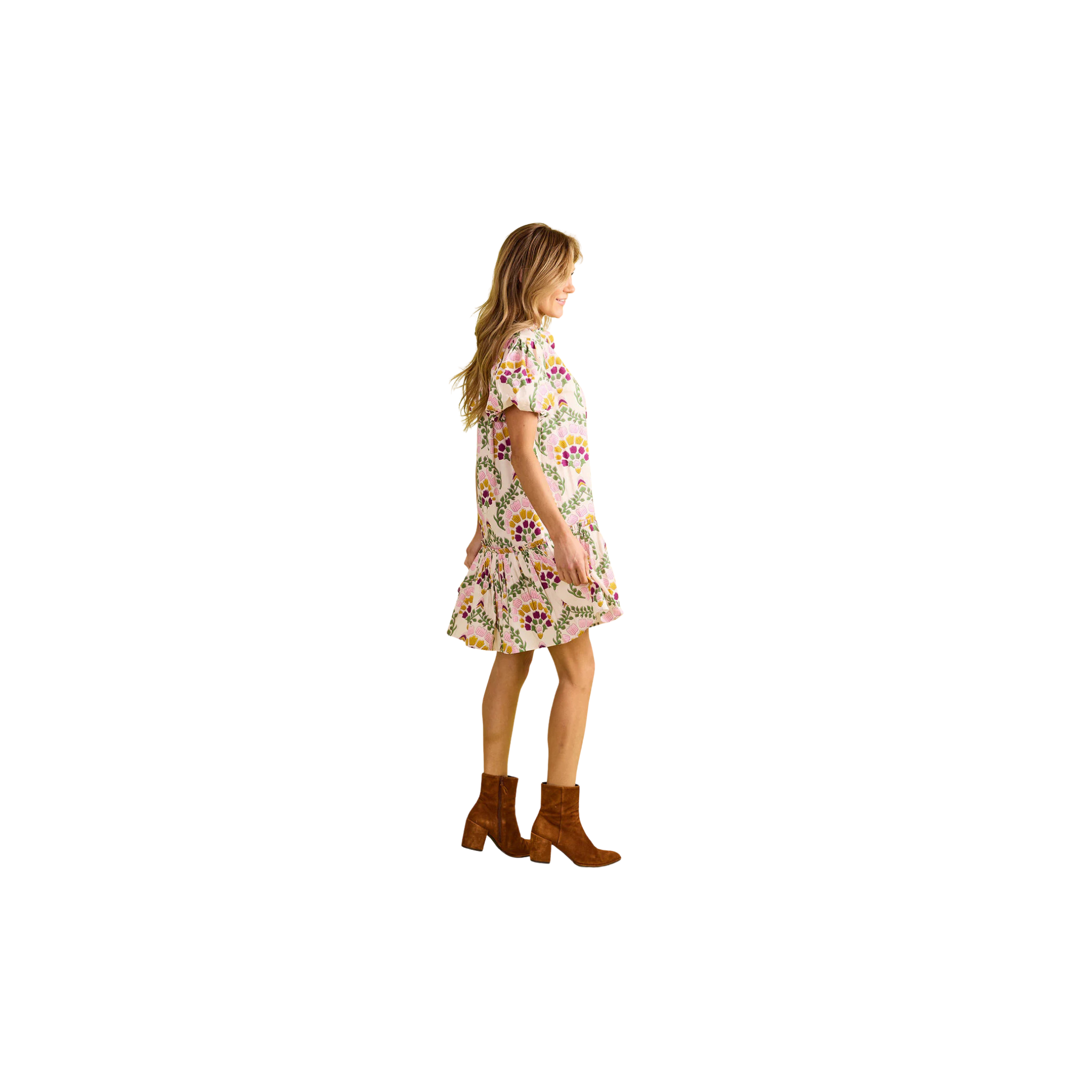 Double A Gia Dress-Botanique
