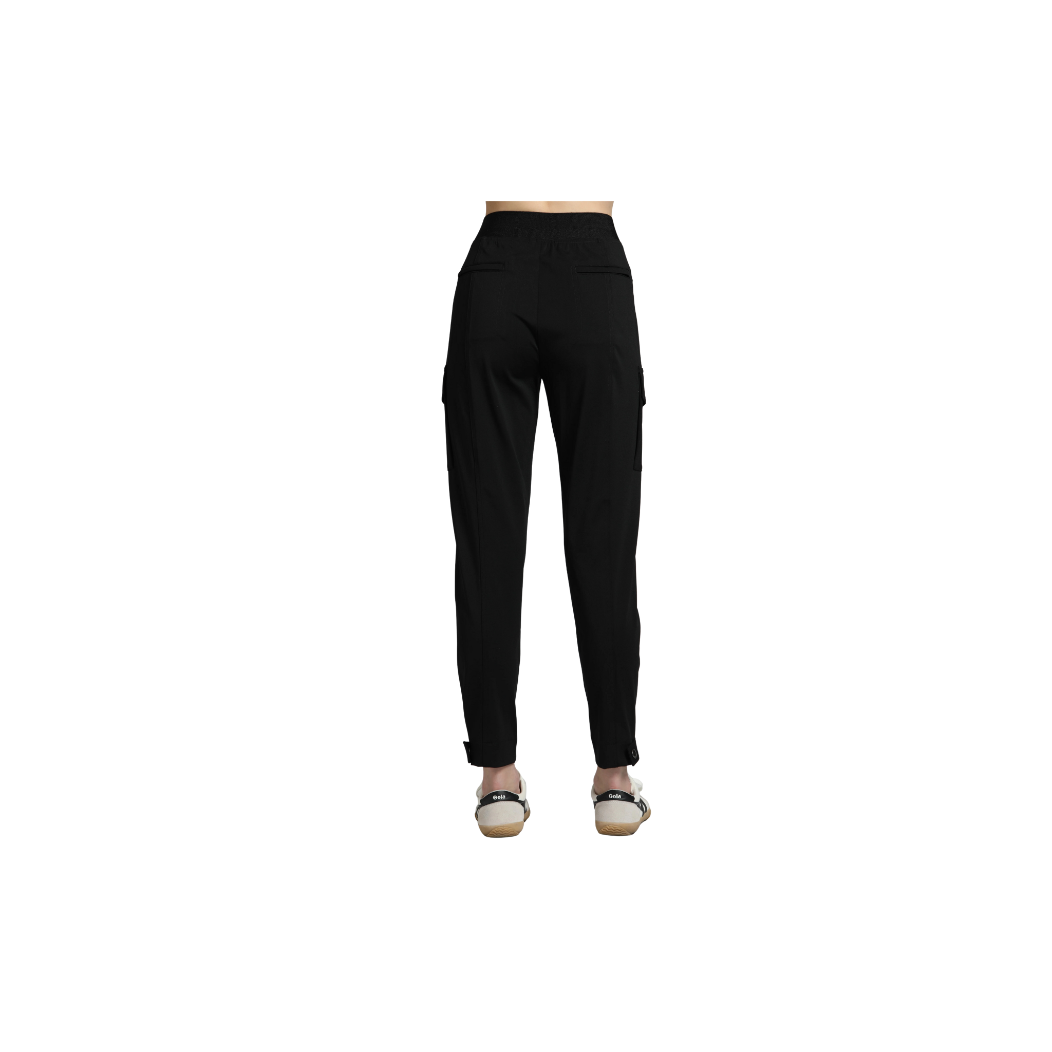 APNY Ponte Pull-on Cargo Pant-Black