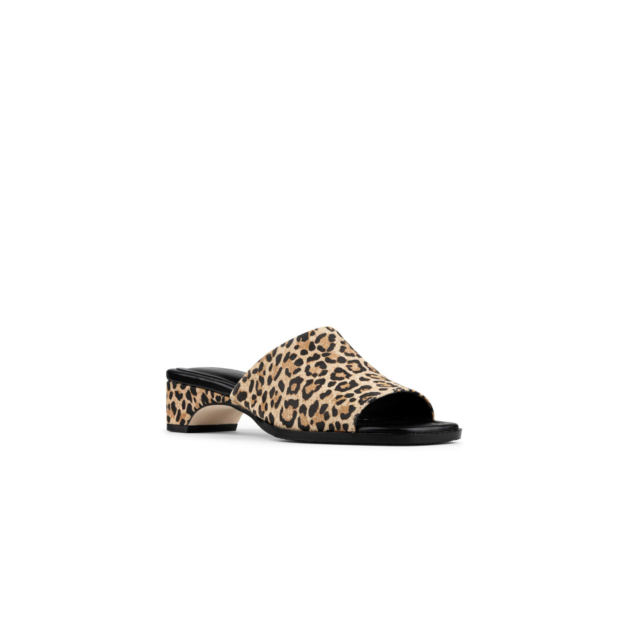Clodie Sandle -Natural Black Leopard