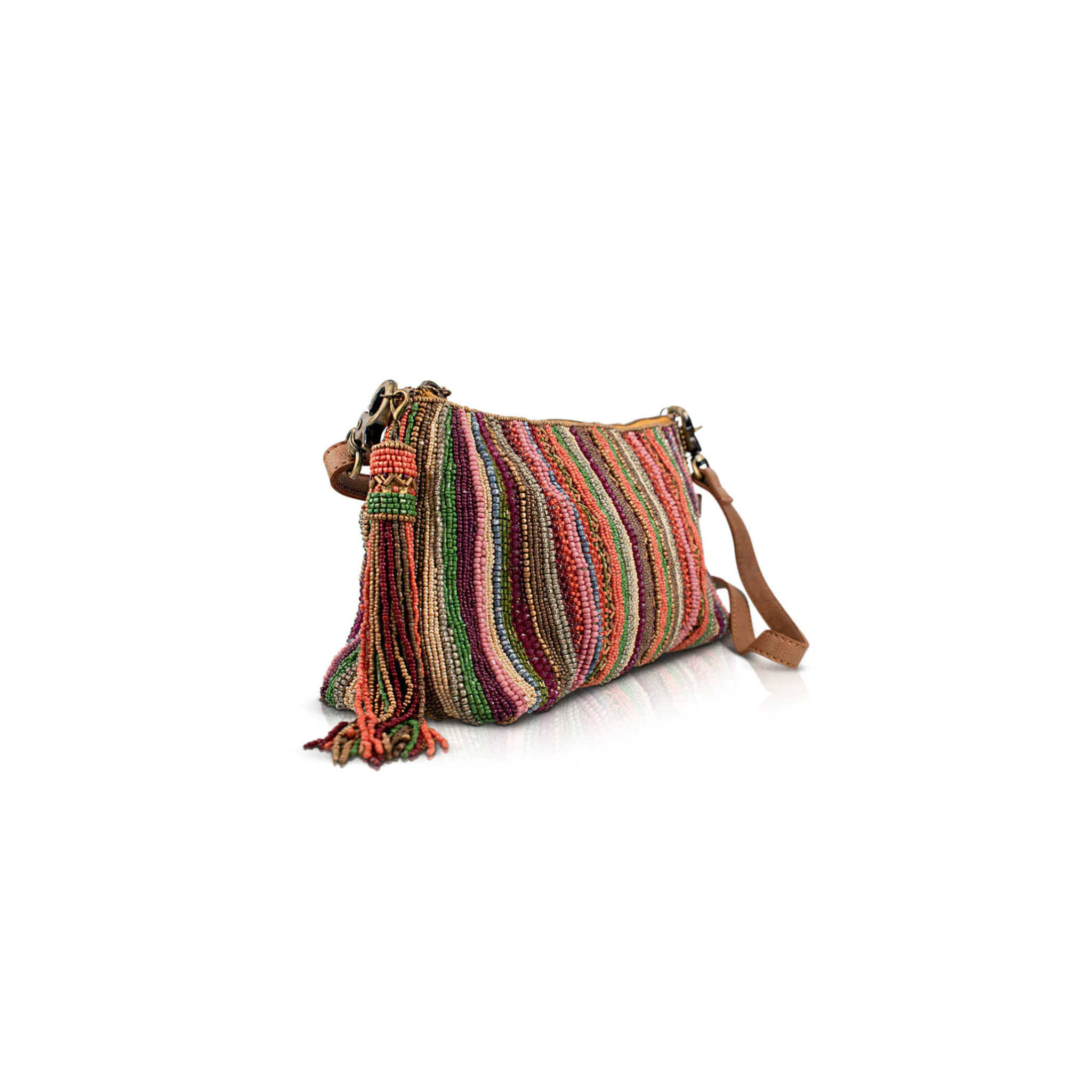 Between the Lines Shoulder Handbag