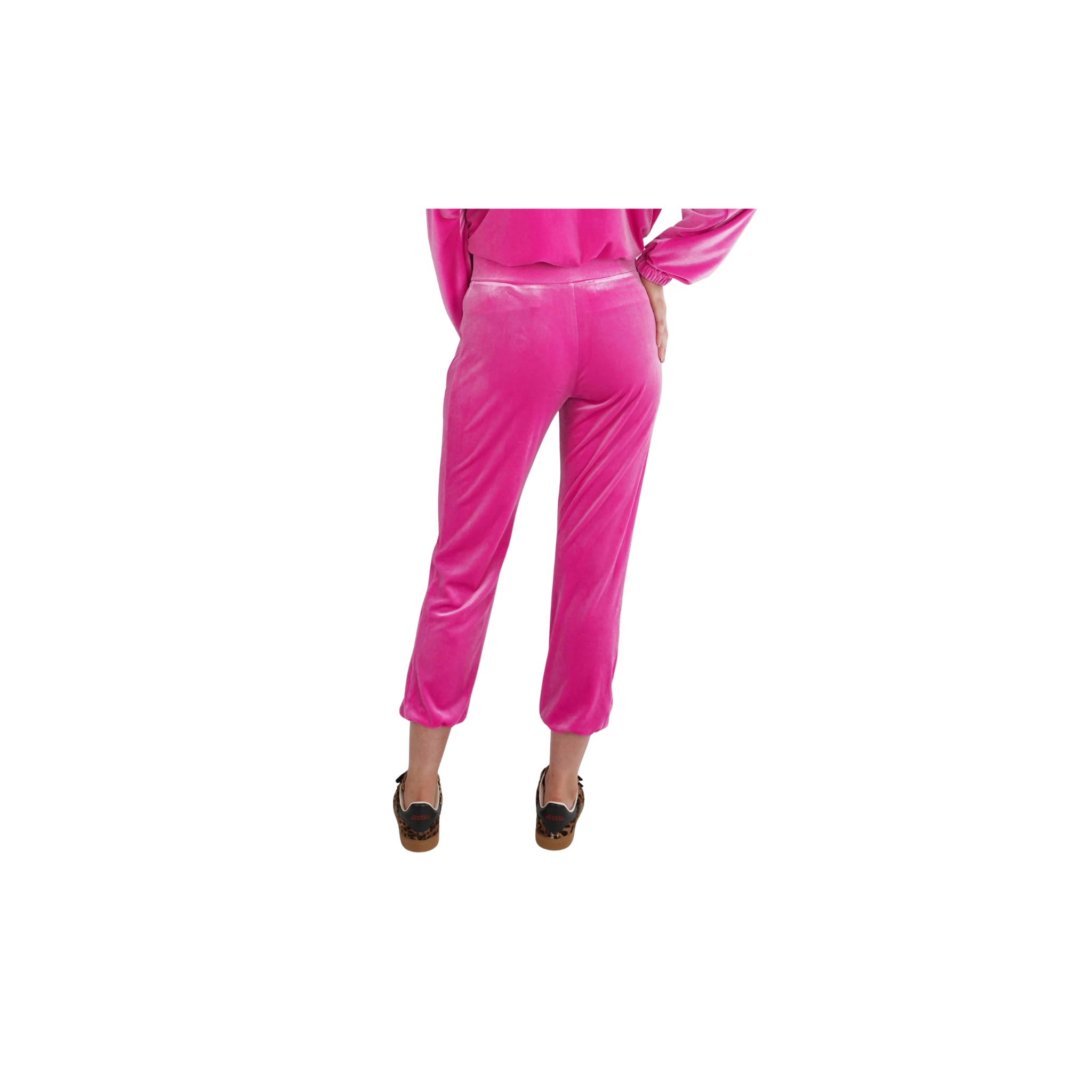 Emily McCarthy Downtown Jogger -Fuchsia Fedora