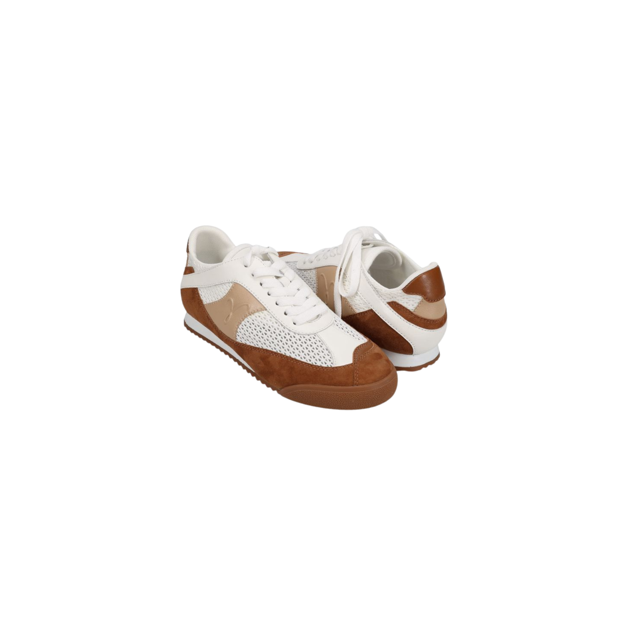 Jasmin Sneaker-Cuoio Suede