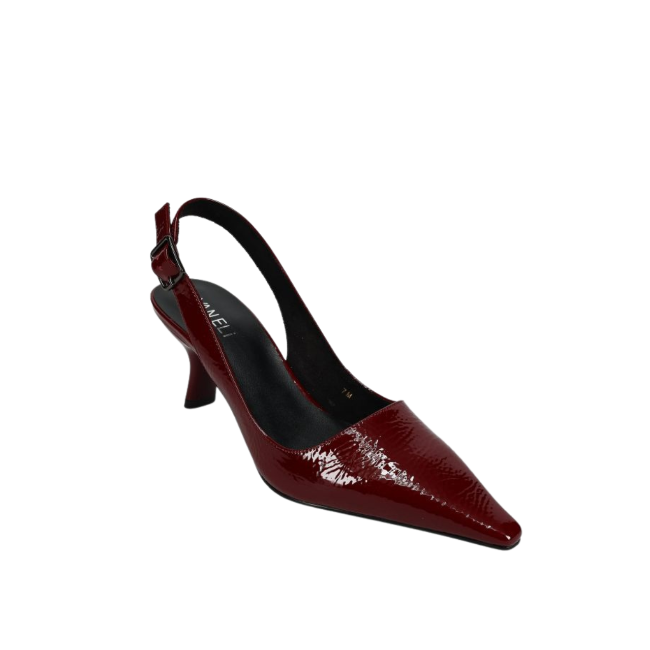 Vaneli Patti Slingback Dress Sandal -Burgandy Naplak
