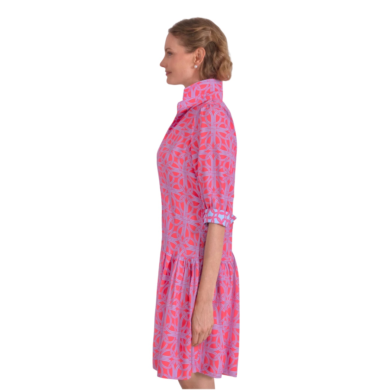 So Sweet Dress - Ring Toss Coral