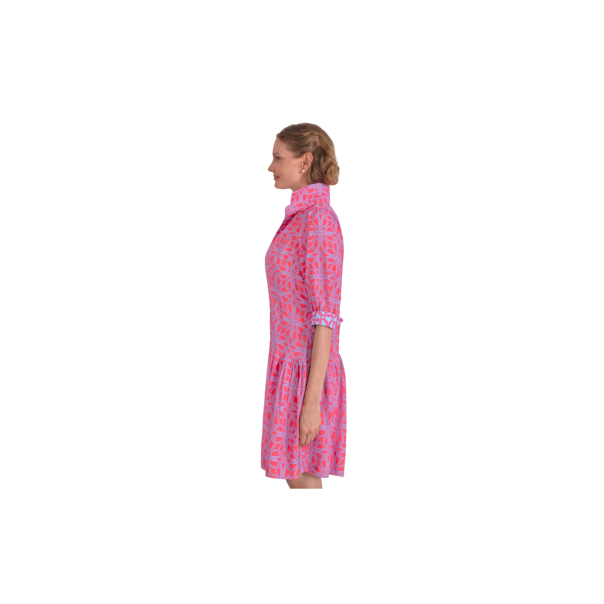 So Sweet Dress - Ring Toss Coral