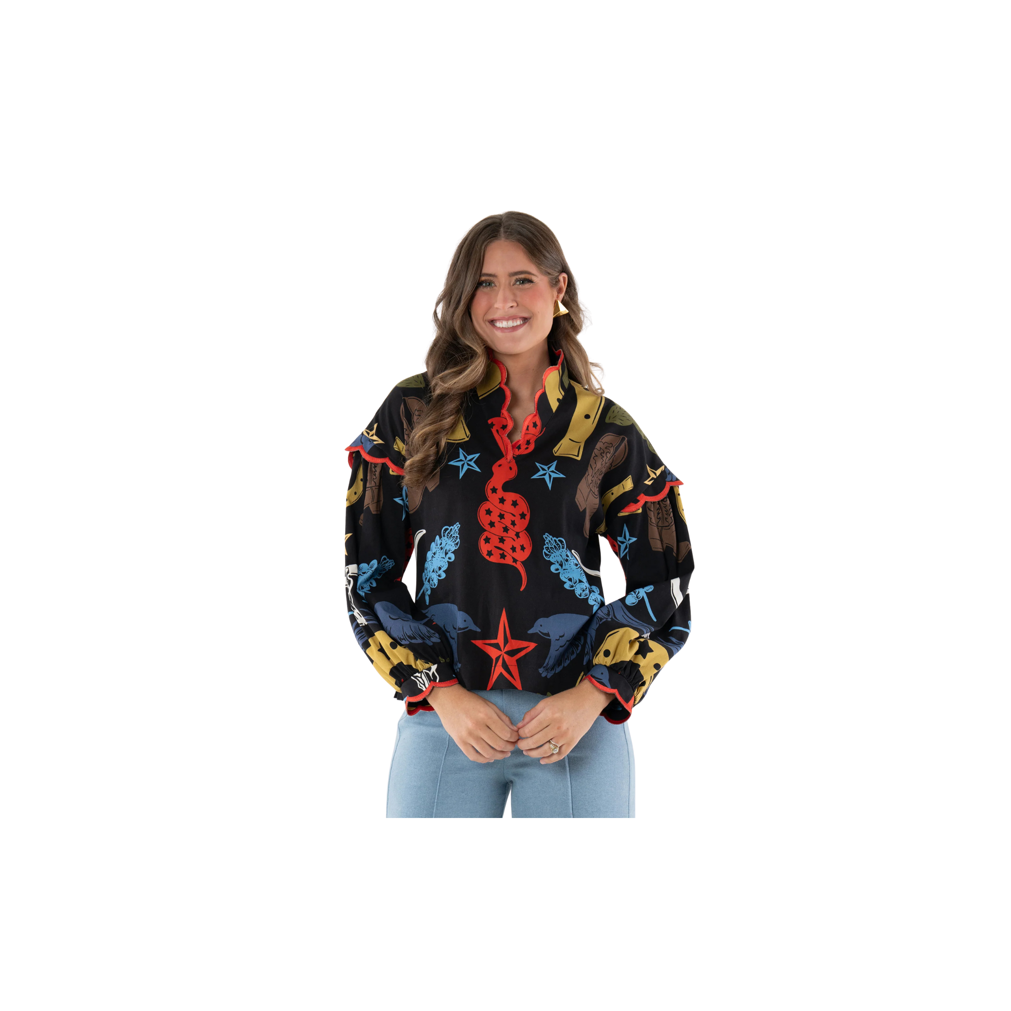 Emily McCarthy Orchid Top -Lone Star
