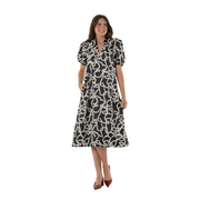 Emily McCarthy Hampton Dress -Boot Novelty Jacquard