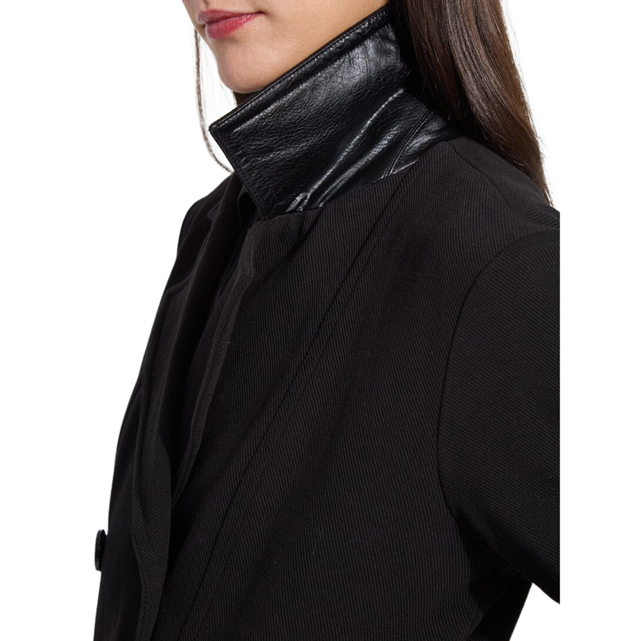 Lysse Alma Cavalry Peacoat -Black