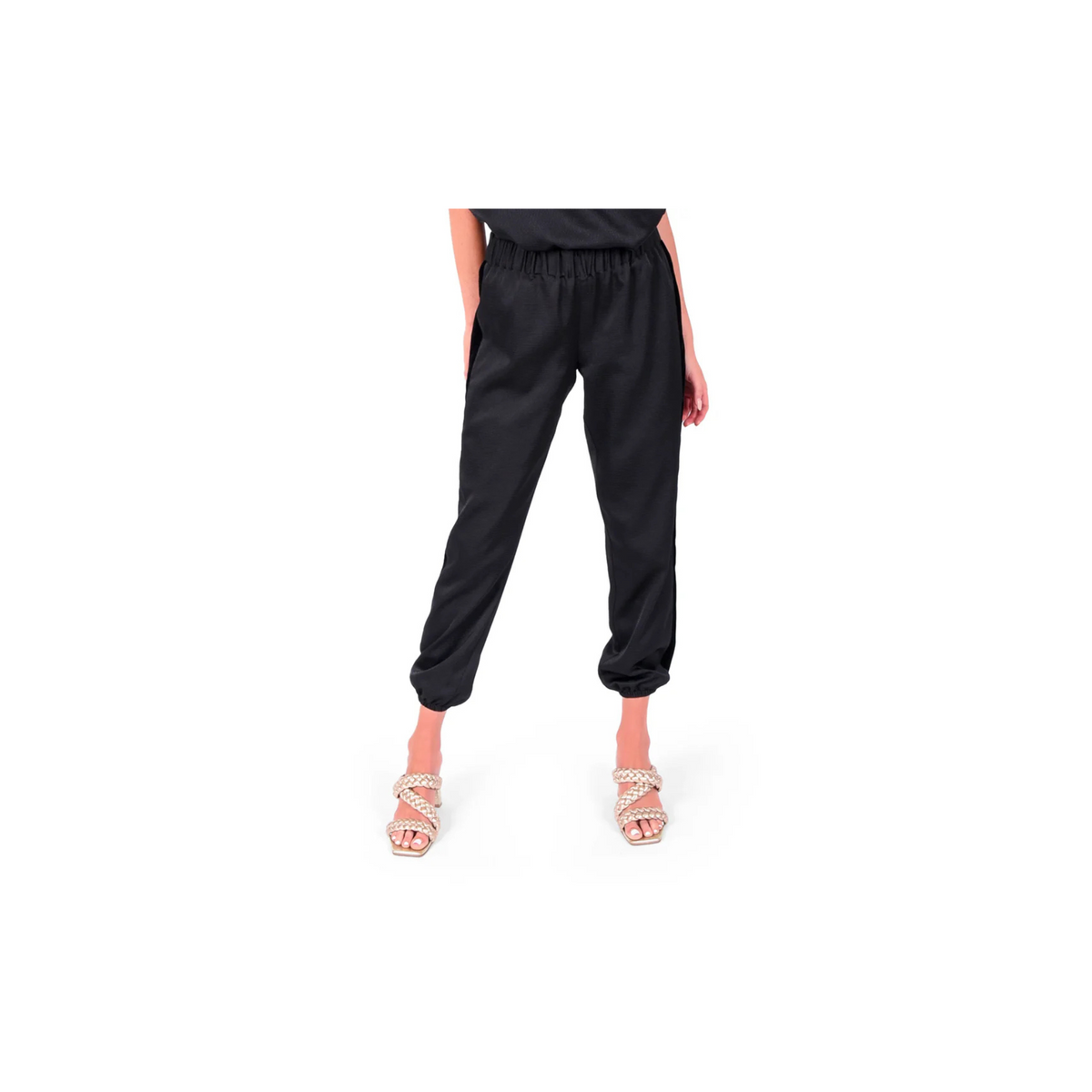 Emily McCarthy Downtown Jogger -Black Tuxedo