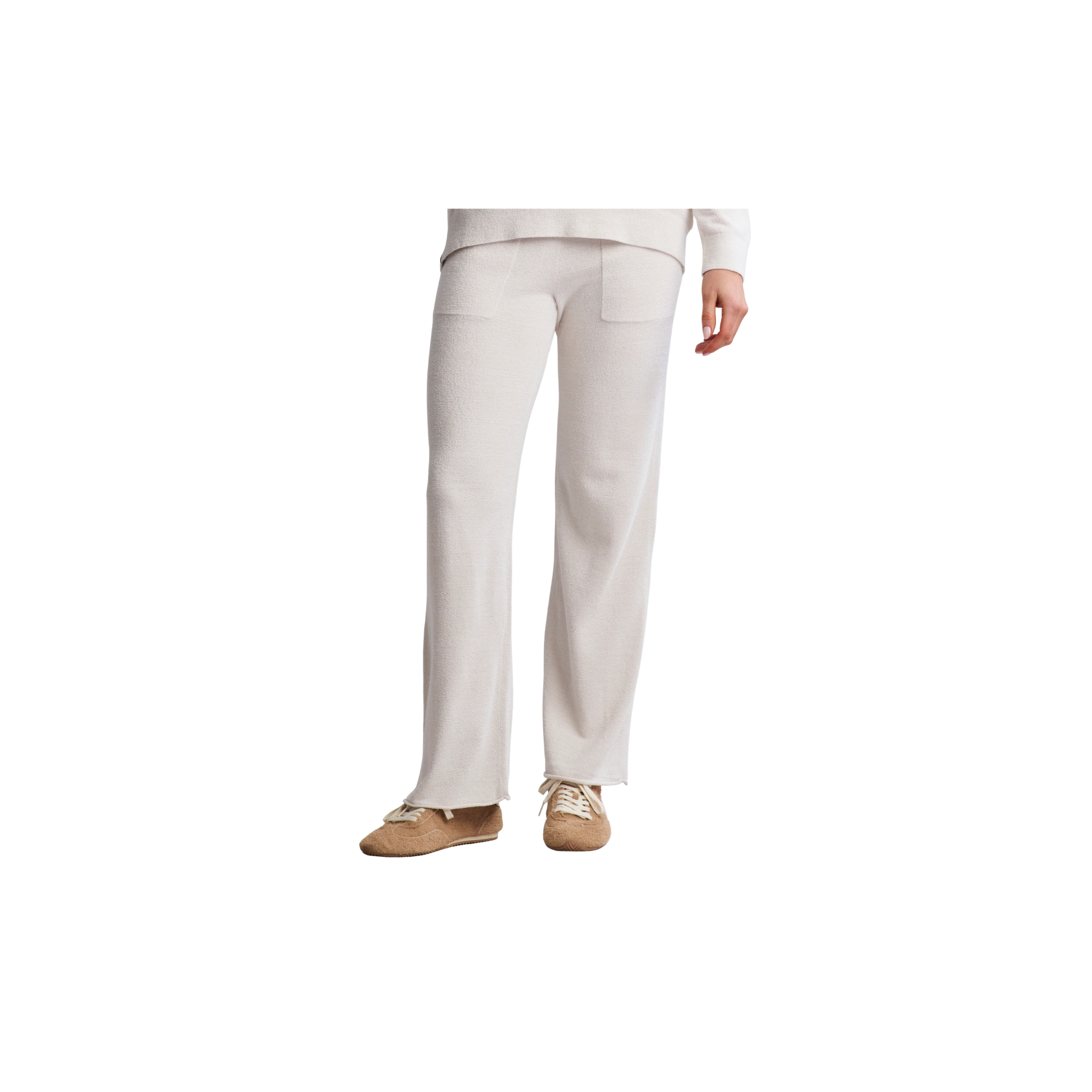 Barefoot Dreams CozyChic Ultra Lite Wide Leg Pant -Almond