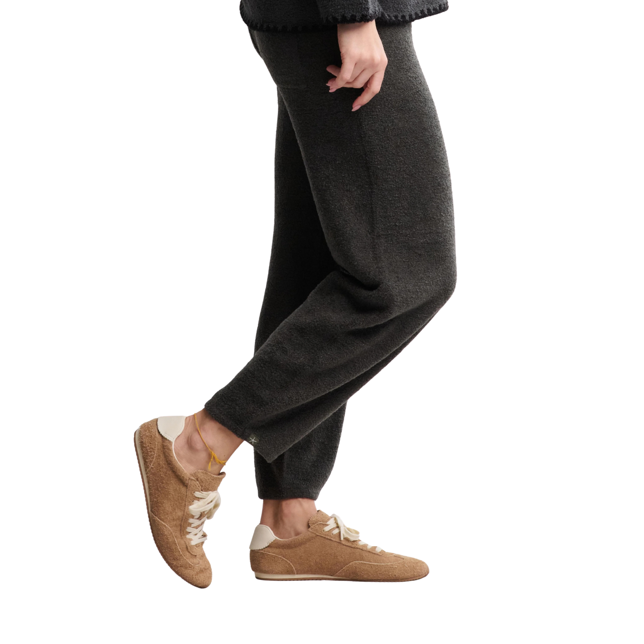 Barefoot Dreams CozyChic Lite Barrel Leg Pant -Dk Moss