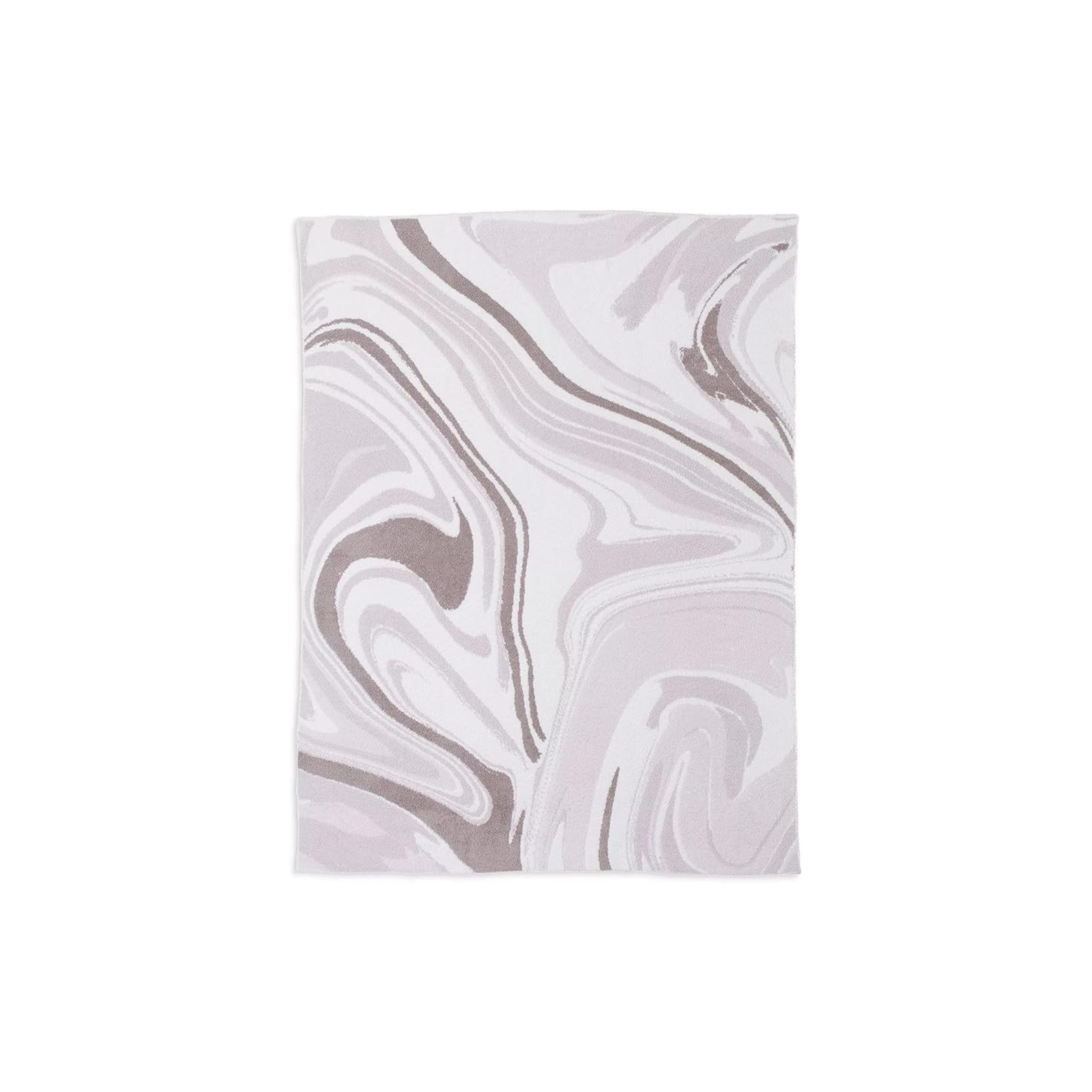 Barefoot Dreams CozyChic® Marbled Blanket 45" x 60" -Sand Multi