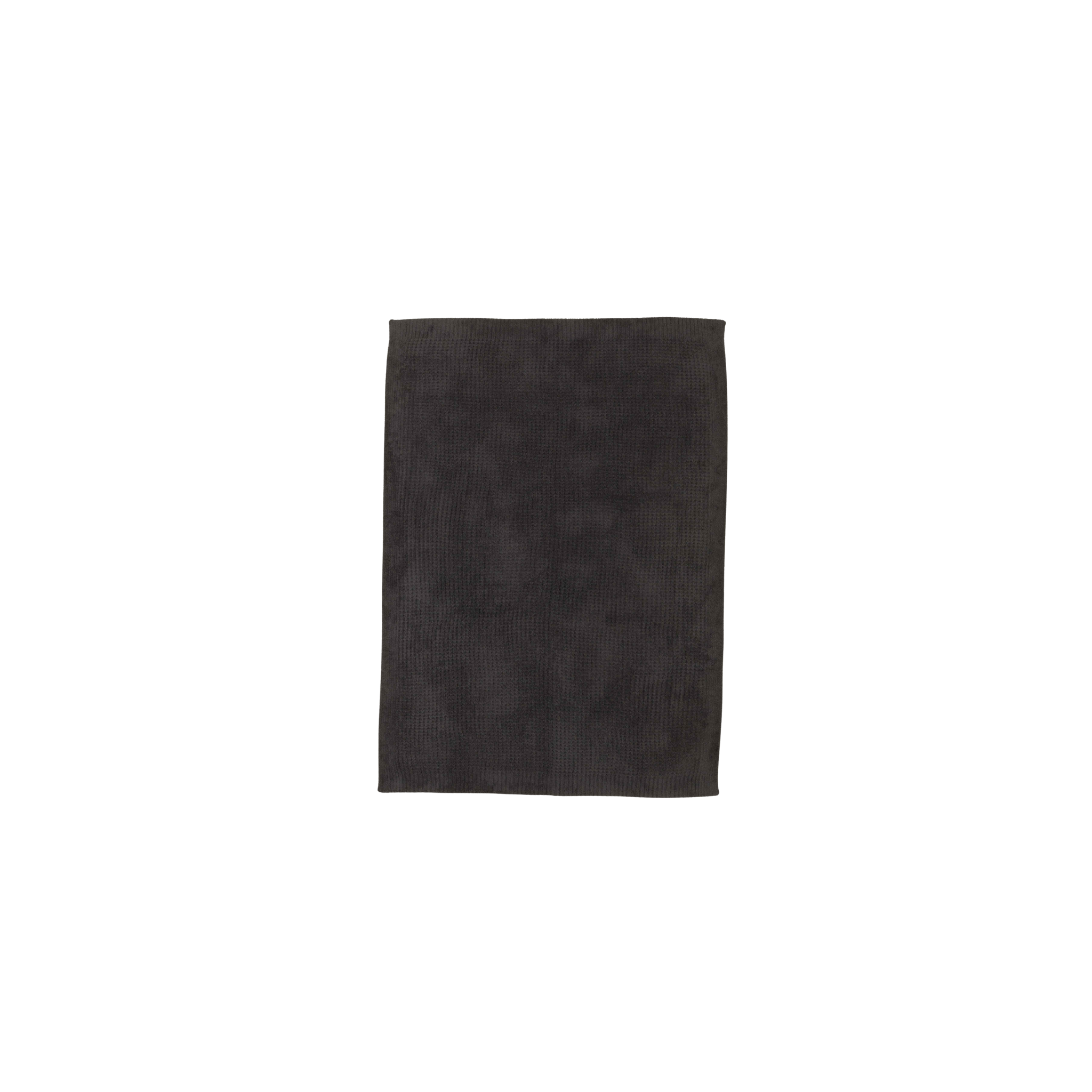 Barefoot Dreams CozyChic Waffle Throw 54" x 72" -Carbon