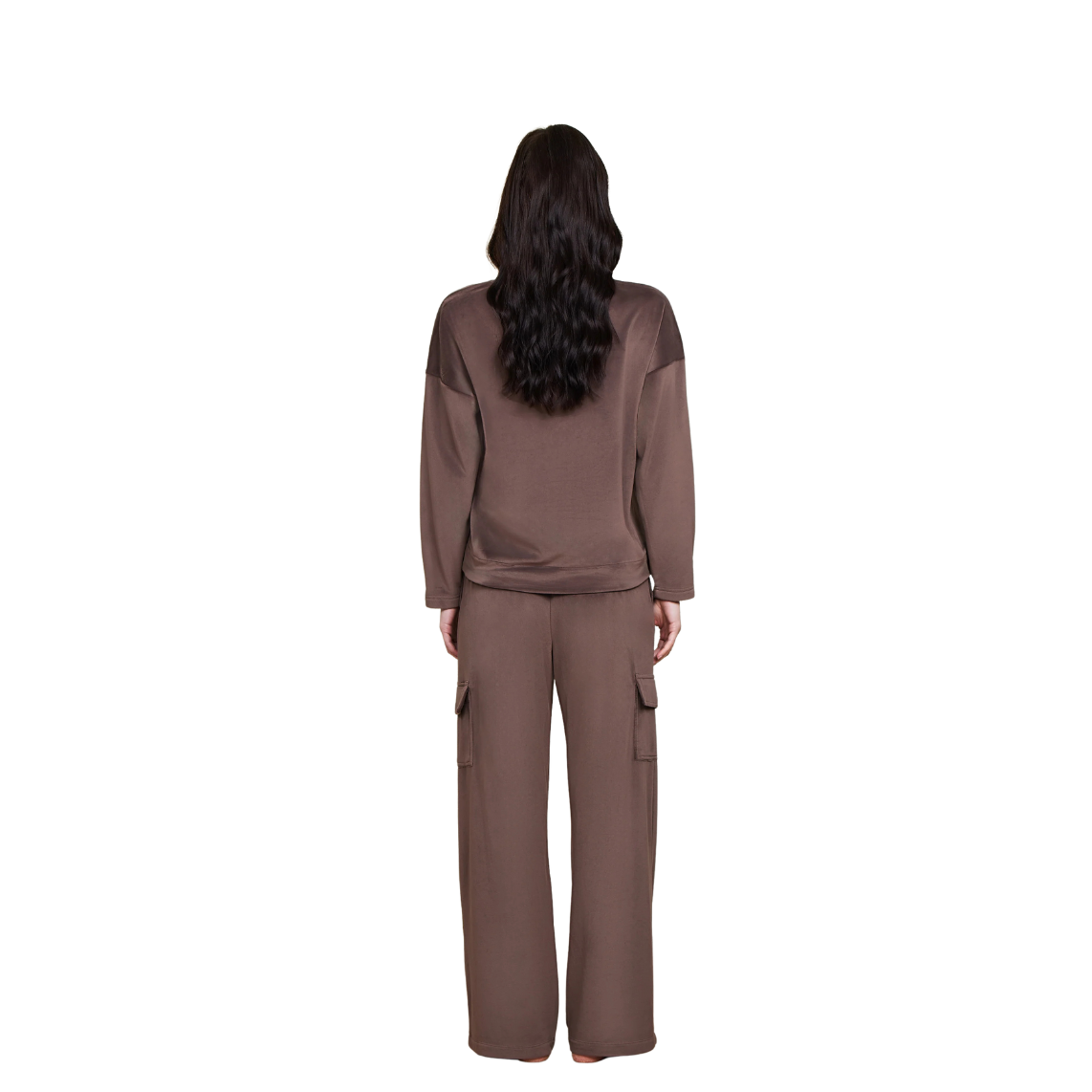 Barefoot Dreams LuxeChic Tucked Sweatshirt -Jave