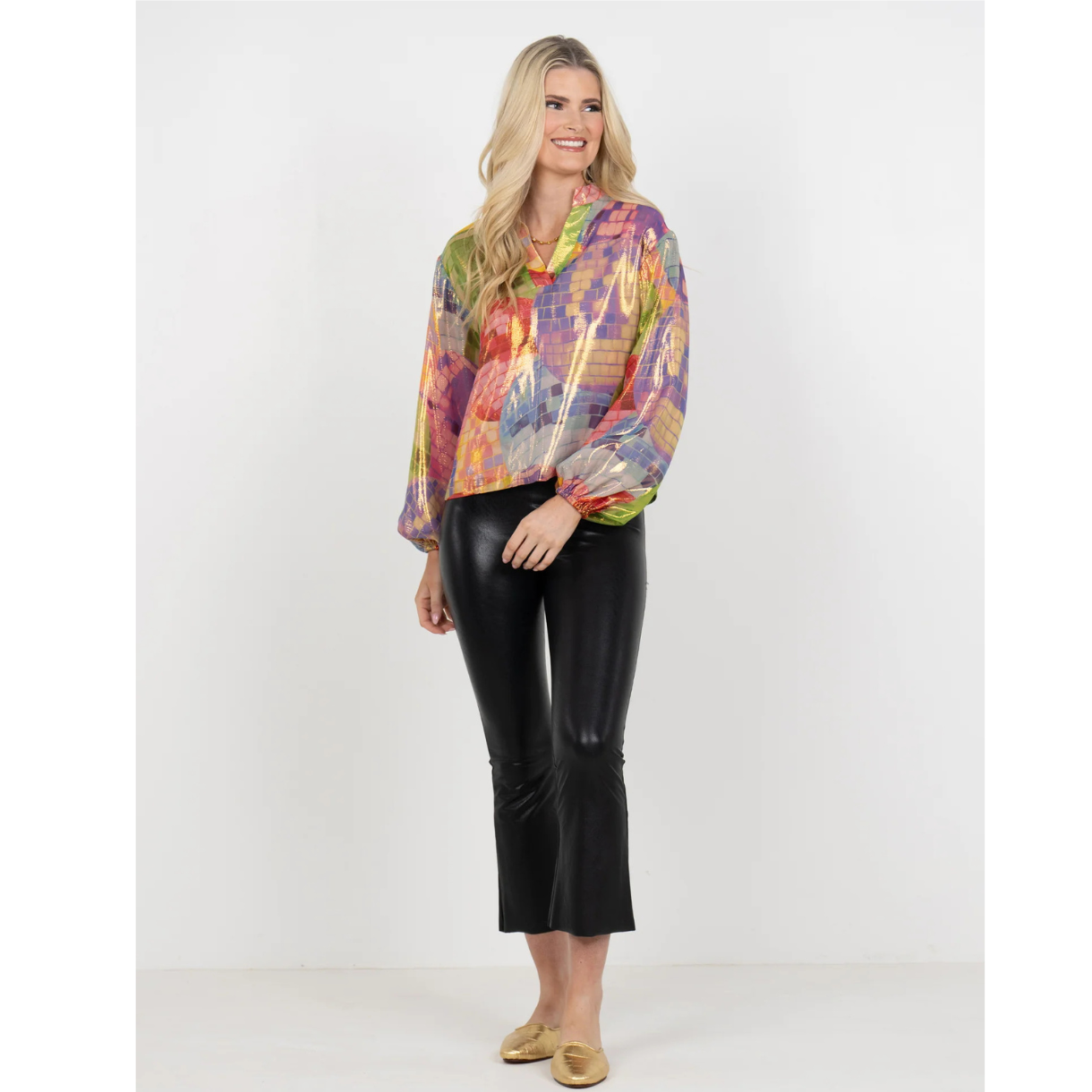 Emily McCarthy Lolli Top -Disco