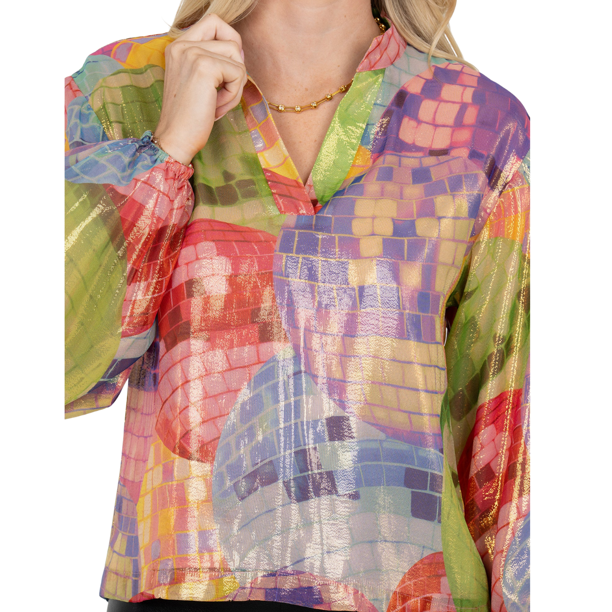 Emily McCarthy Lolli Top -Disco