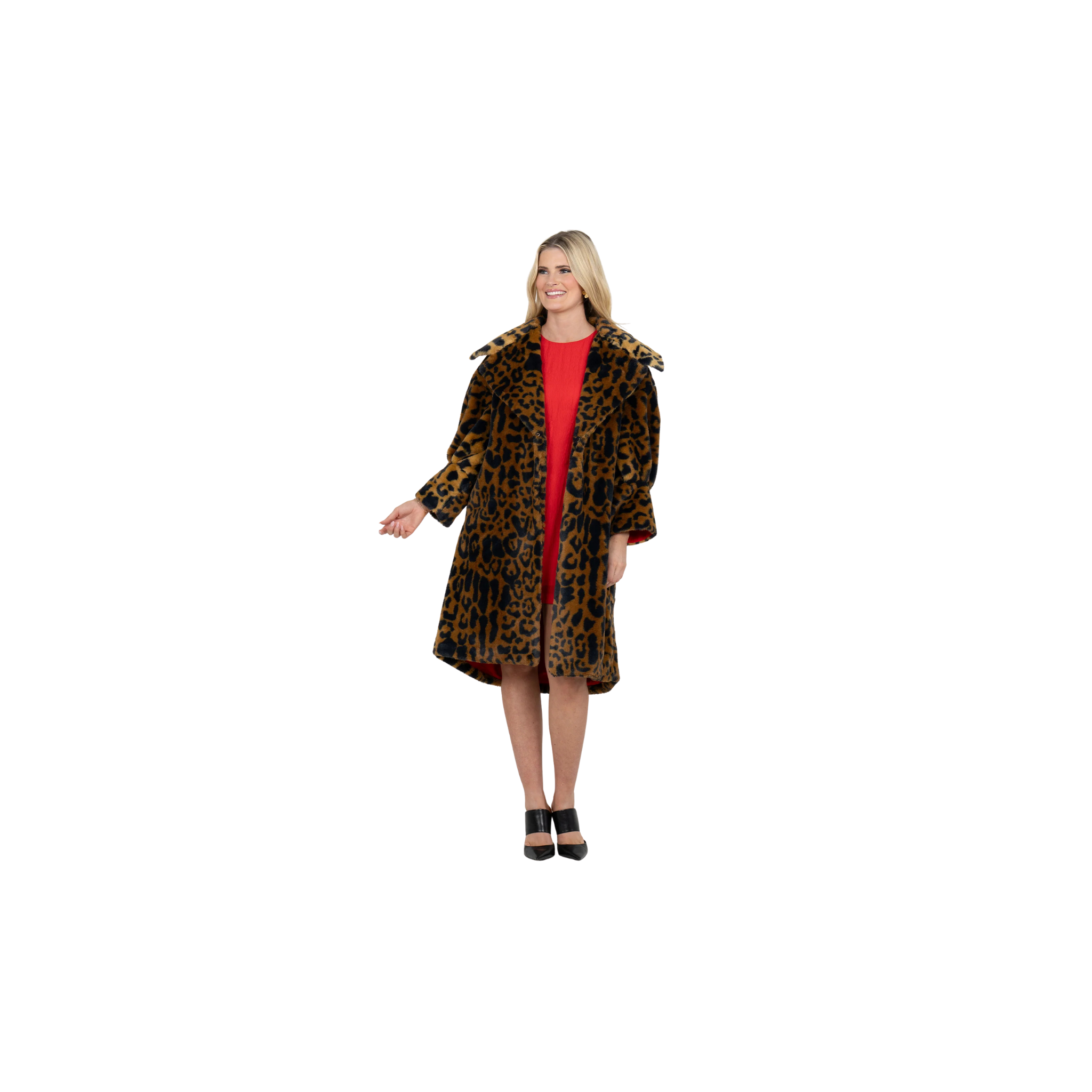 Emily McCarthy Manhattan Coat -Lady Leopard