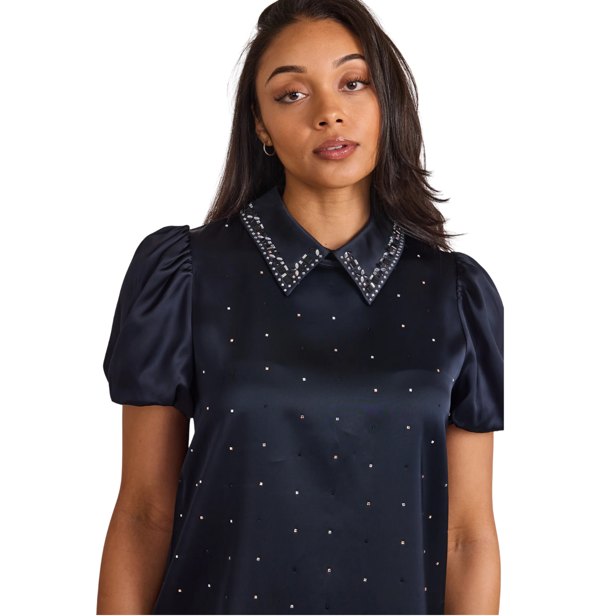 S'Edge Apparel Autumn Dress -Onyx