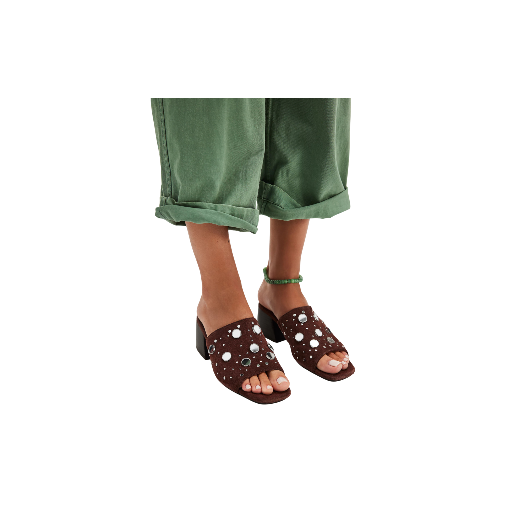 Mirage Mules -Espresso Suede