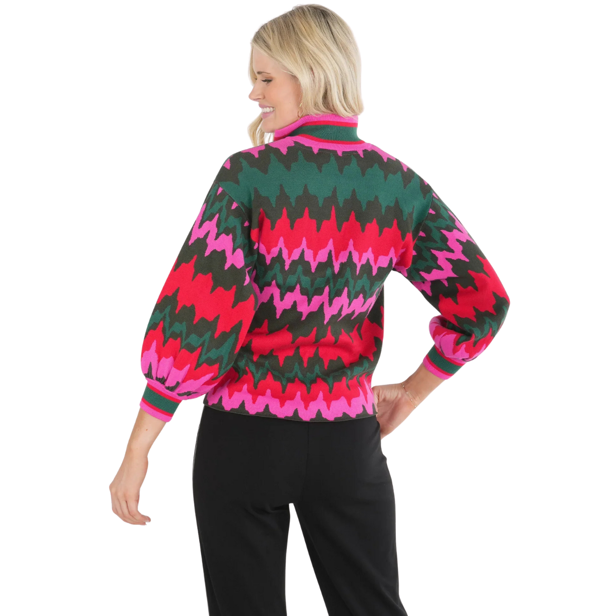 Emily McCarthy Lolli Sweater -Ruby Ripple