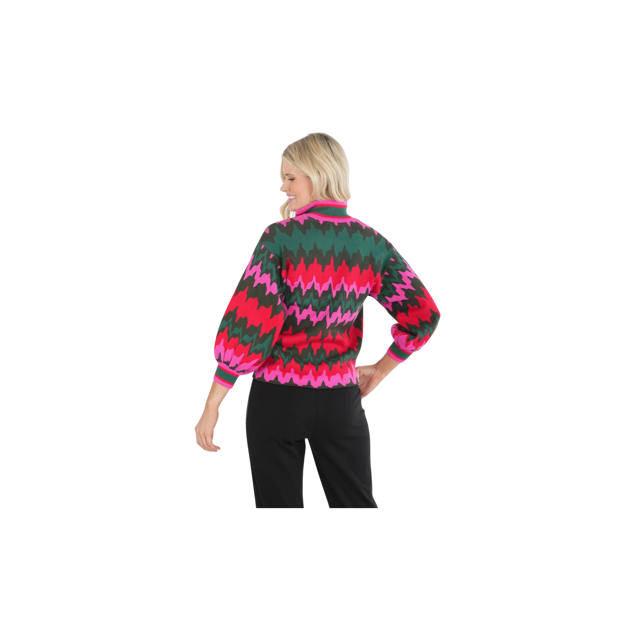 Emily McCarthy Lolli Sweater -Ruby Ripple