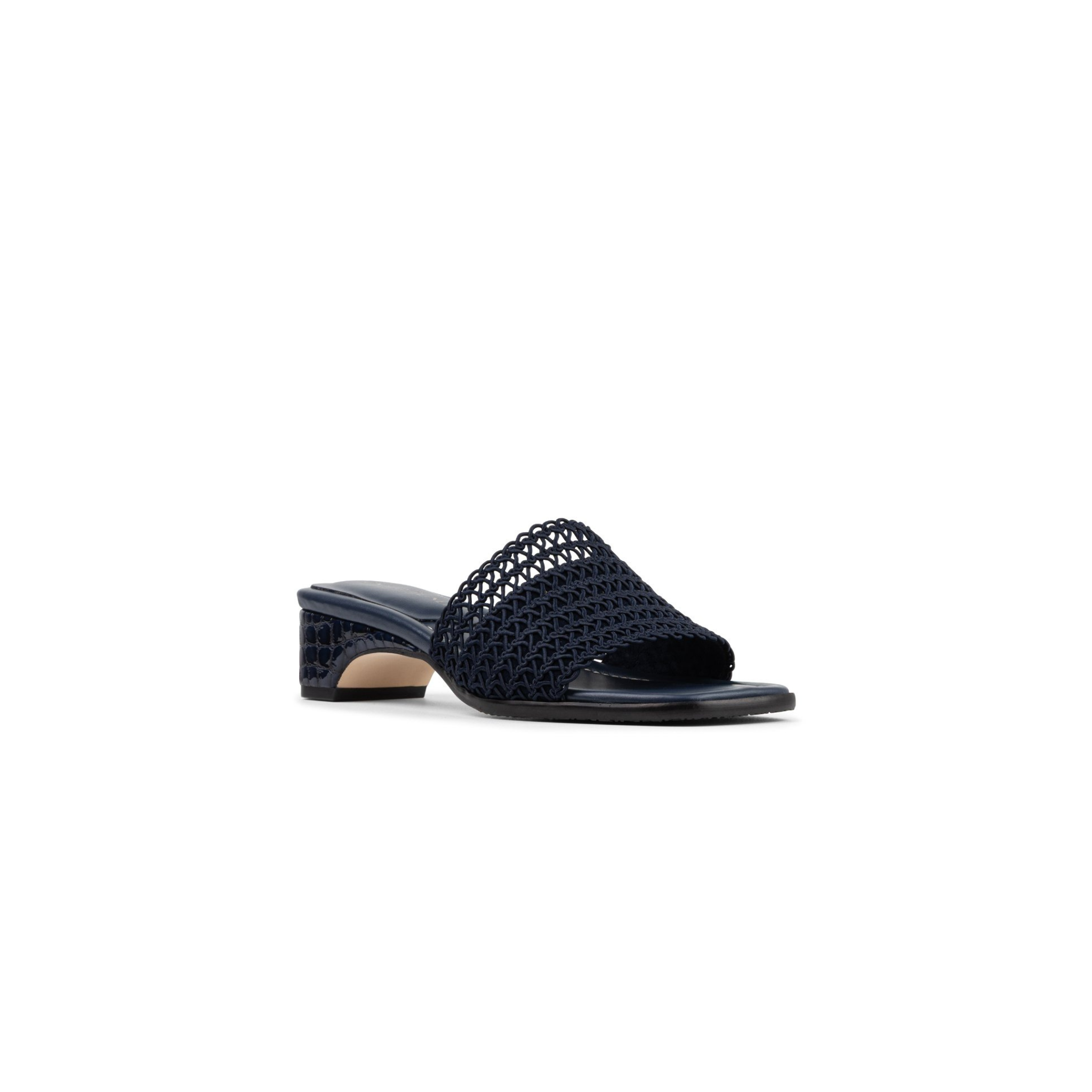 Clodie Sandal -Navy Woven