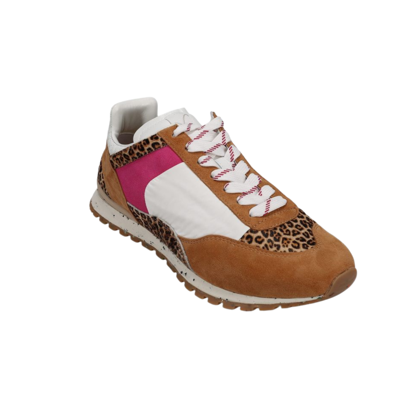 Vaneli Fionn Sneaker -Cuoio Suede Combo
