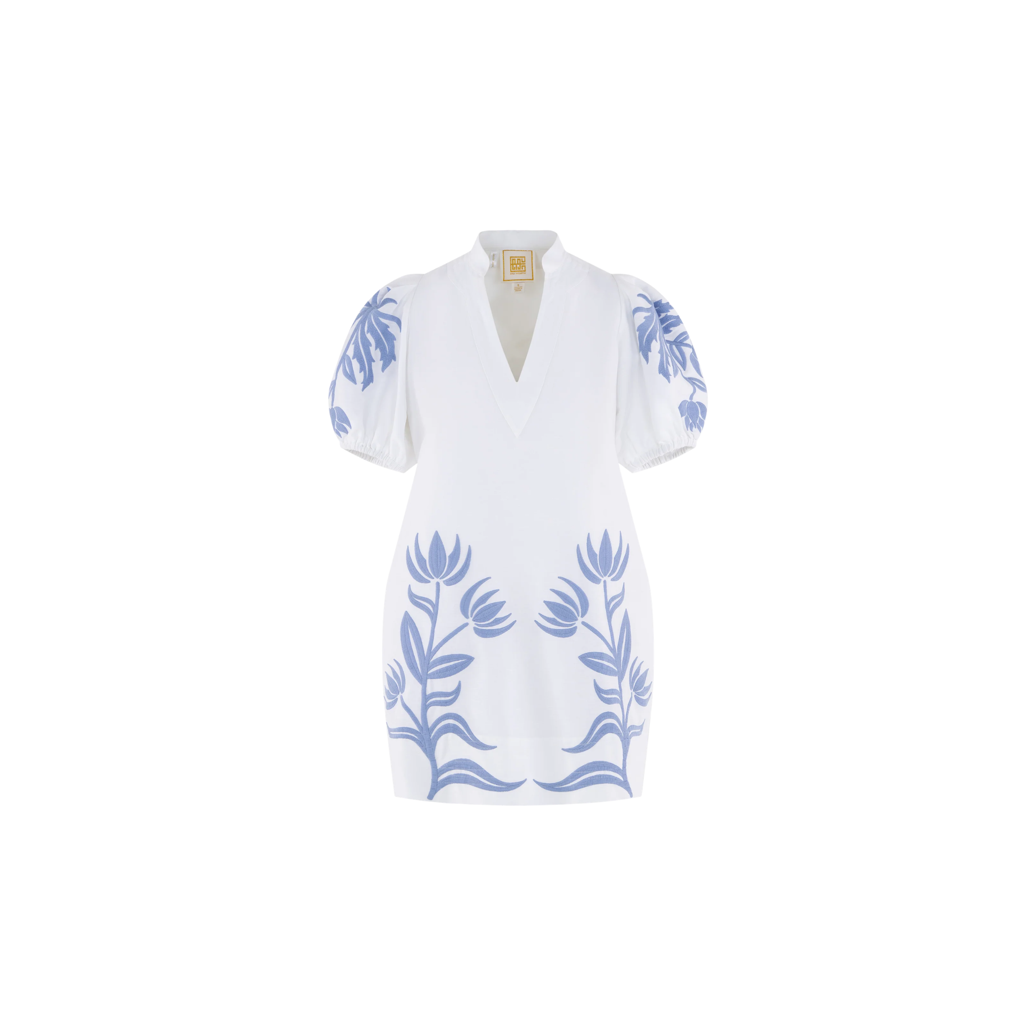 Emily McCarthy Hampton Mini Dress -Dutch Tile