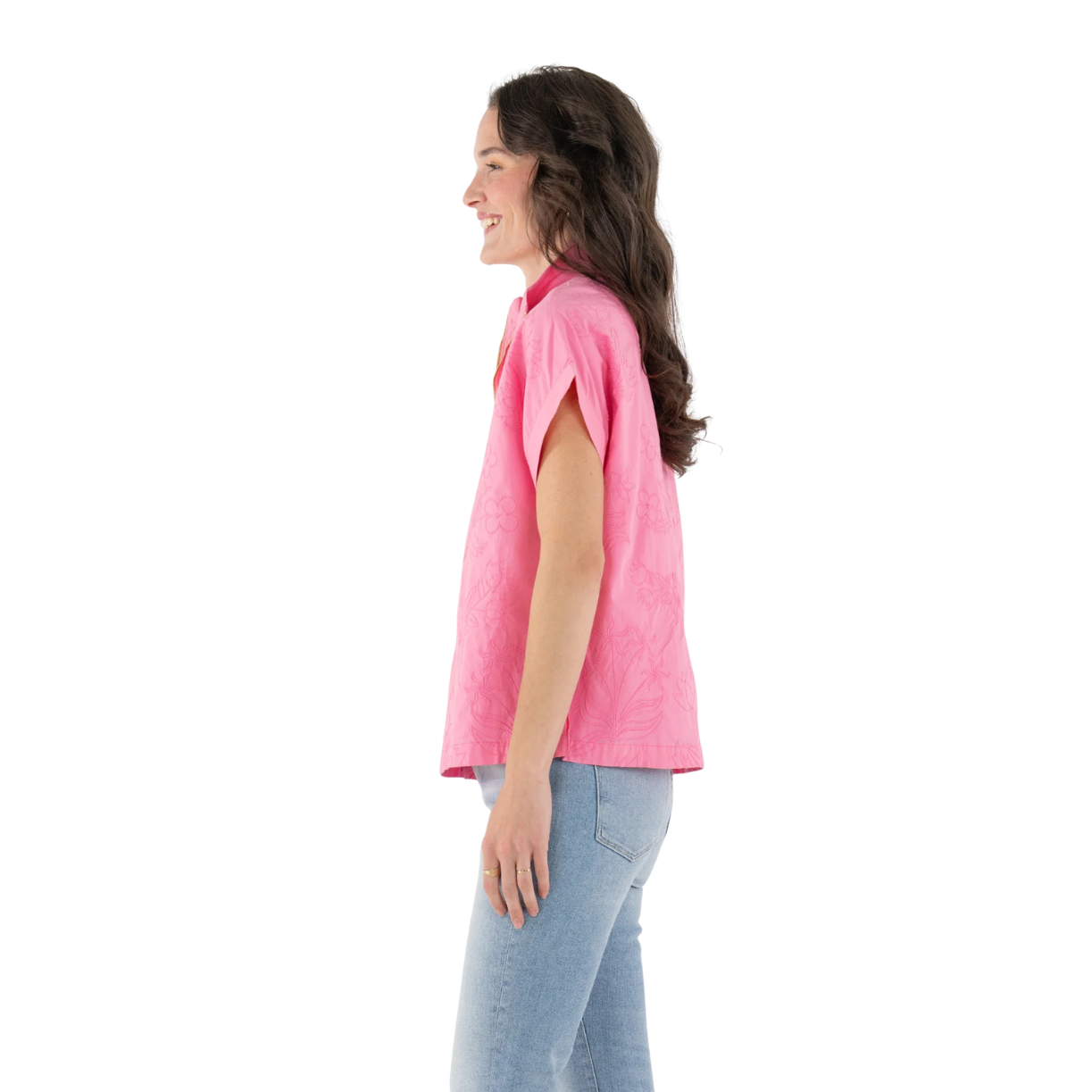 Emily McCarthy Poppy Pullover -Rose